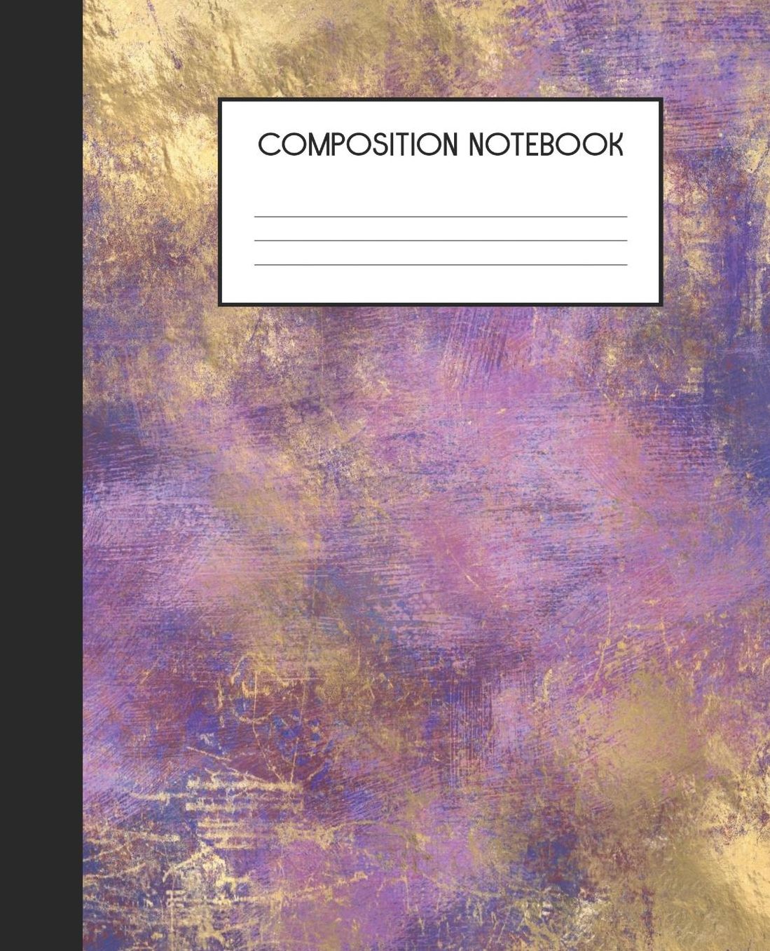 Composition Notebook: Wide Ruled Notebook Peacock Lined Journal 100 Pages 7.5 x 9.25 School Subject Book Notes Student Gift Kids Teenager Adult Teacher