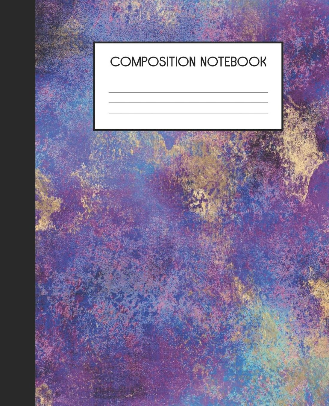 Composition Notebook: Wide Ruled Notebook Peacock Lined Journal 100 Pages 7.5 x 9.25 School Subject Book Notes Student Gift Kids Teenager Adult Teacher