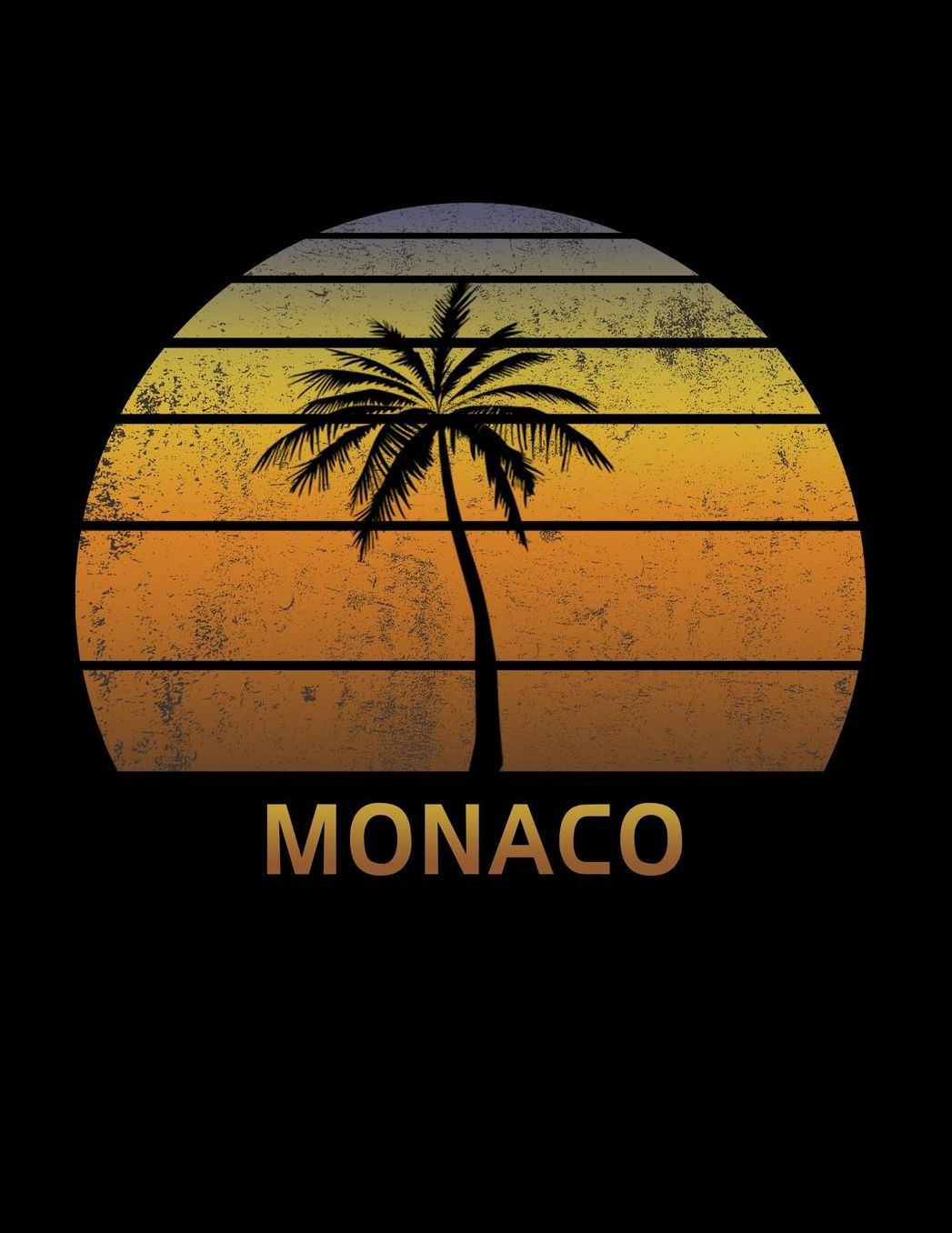Monaco: Notebook Lined College Ruled Paper For Taking Notes. Stylish Journal Diary 8.5 x 11 Inch Soft Cover. For Home, Work Or School.