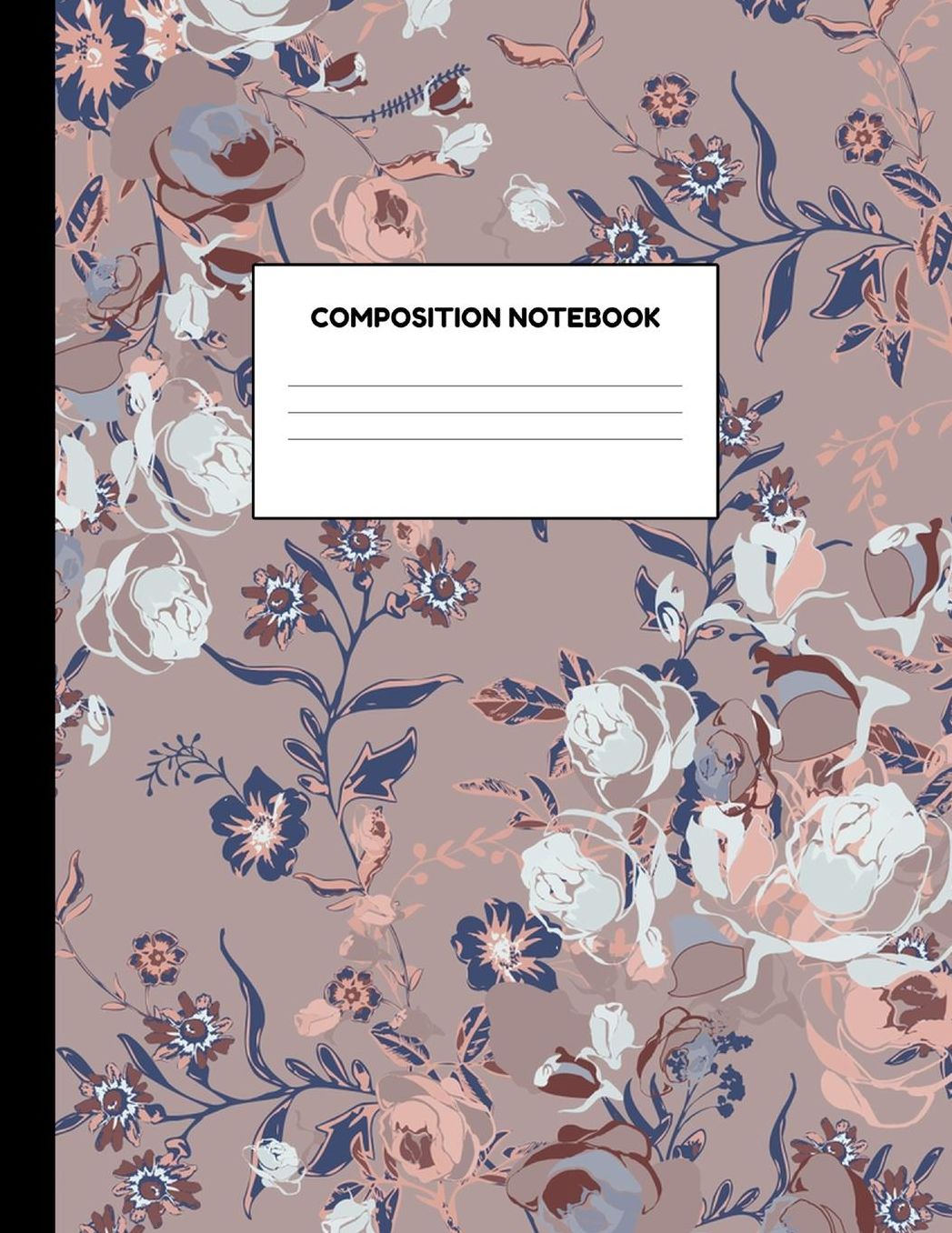 Composition Notebook: Wide Ruled Paper Notebook Journal - Blank Lined Workbook for Teens Kids Students Girls for Home School College for Writing Notes