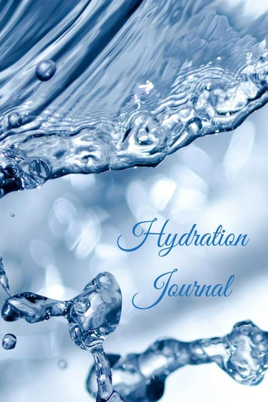 Hydration Journal: Daily Water Intake Log - 13 Month Fluid Tracking Checklist, Dot Grid Sheets, Lined Notebook Pages