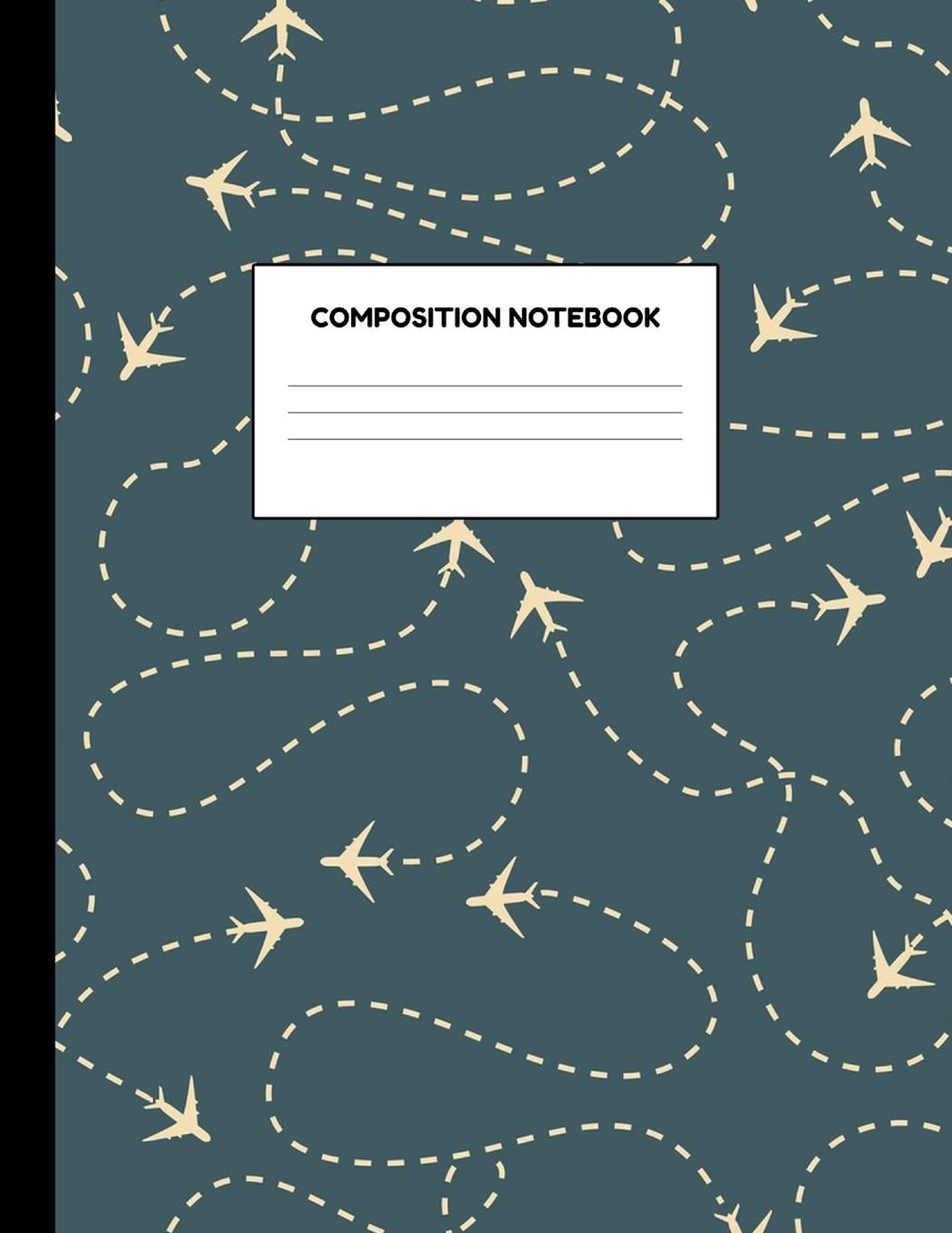 Composition Notebook: Wide Ruled Paper Notebook Journal - Blank Lined Workbook for Teens Kids Students Girls for Home School College for Writing Notes