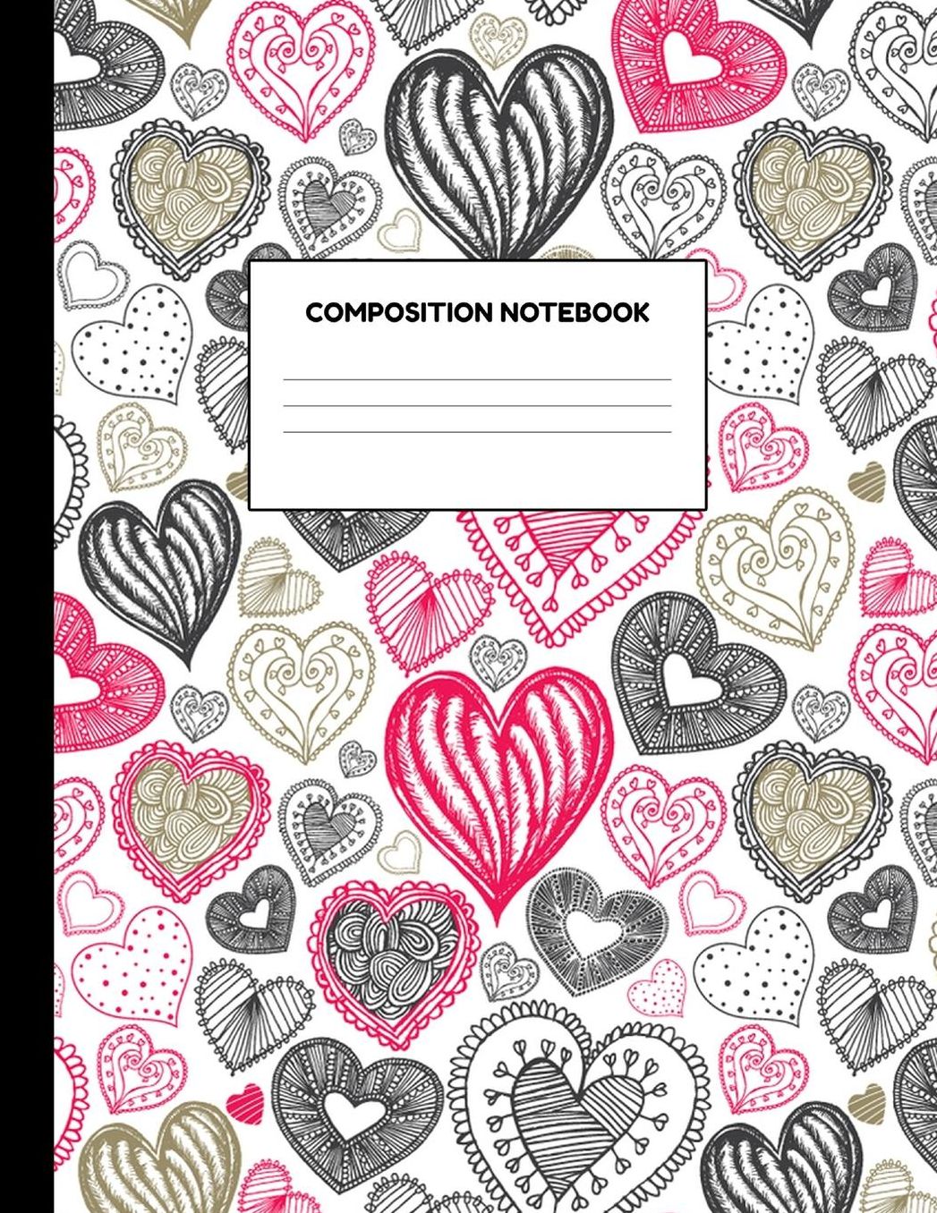 Composition Notebook: Wide Ruled Paper Notebook Journal - Blank Lined Workbook for Teens Kids Students Girls for Home School College for Writing Notes
