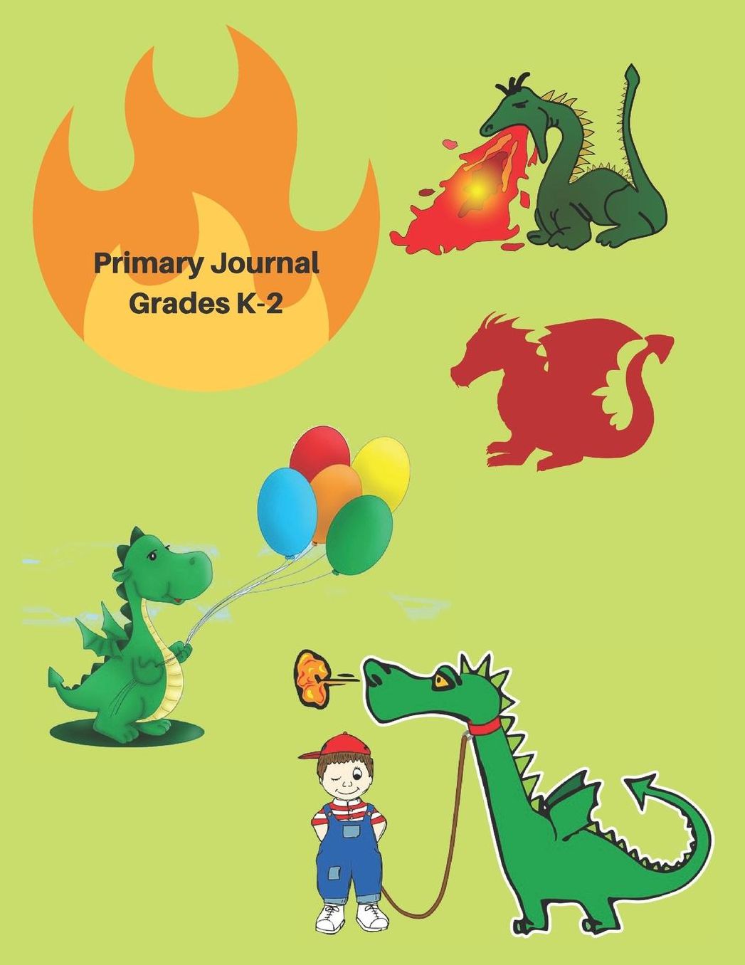 Primary Journal Grades K-2: Handwriting Practice Sheets for Elementary School Children