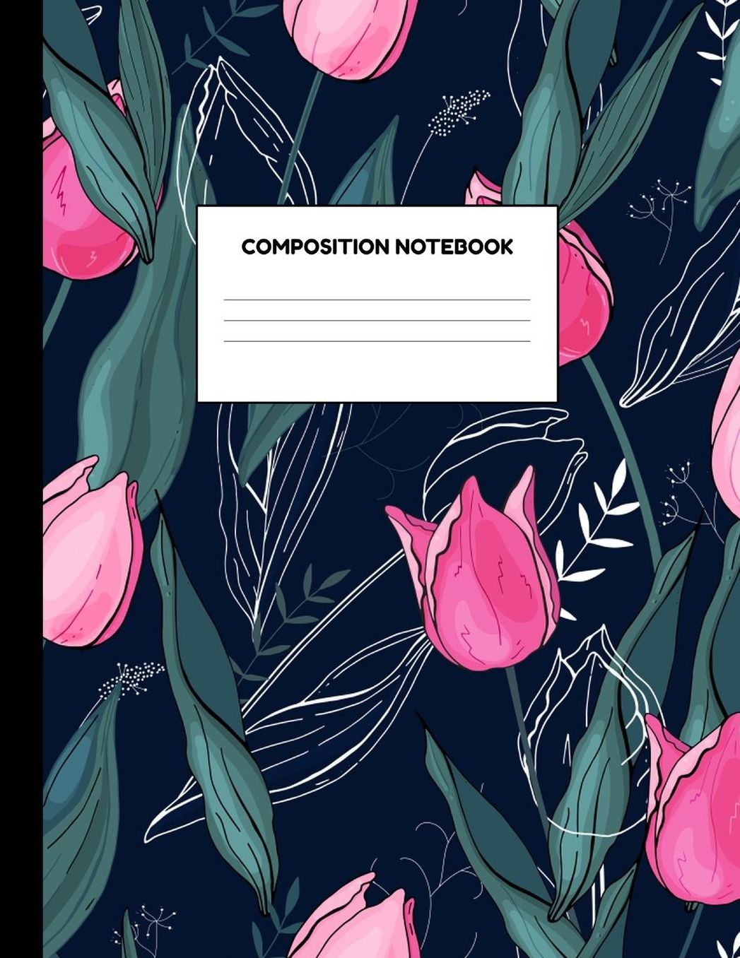 Composition Notebook: Wide Ruled Paper Notebook Journal - Blank Lined Workbook for Teens Kids Students Girls for Home School College for Writing Notes