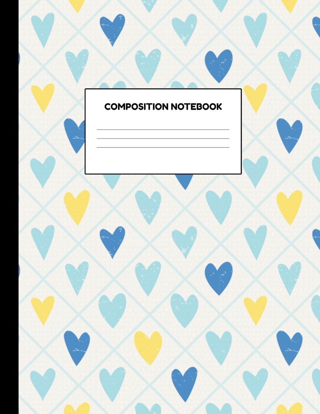 Composition Notebook: Wide Ruled Paper Notebook Journal - Blank Lined Workbook for Teens Kids Students Girls for Home School College for Writing Notes