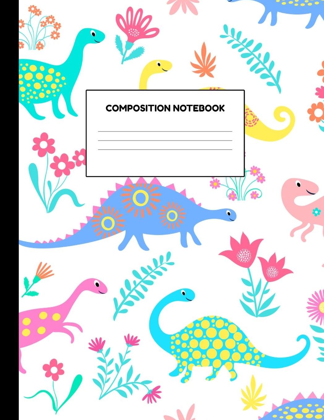 Composition Notebook: Wide Ruled Paper Notebook Journal - Blank Lined Workbook for Teens Kids Students Girls for Home School College for Writing Notes