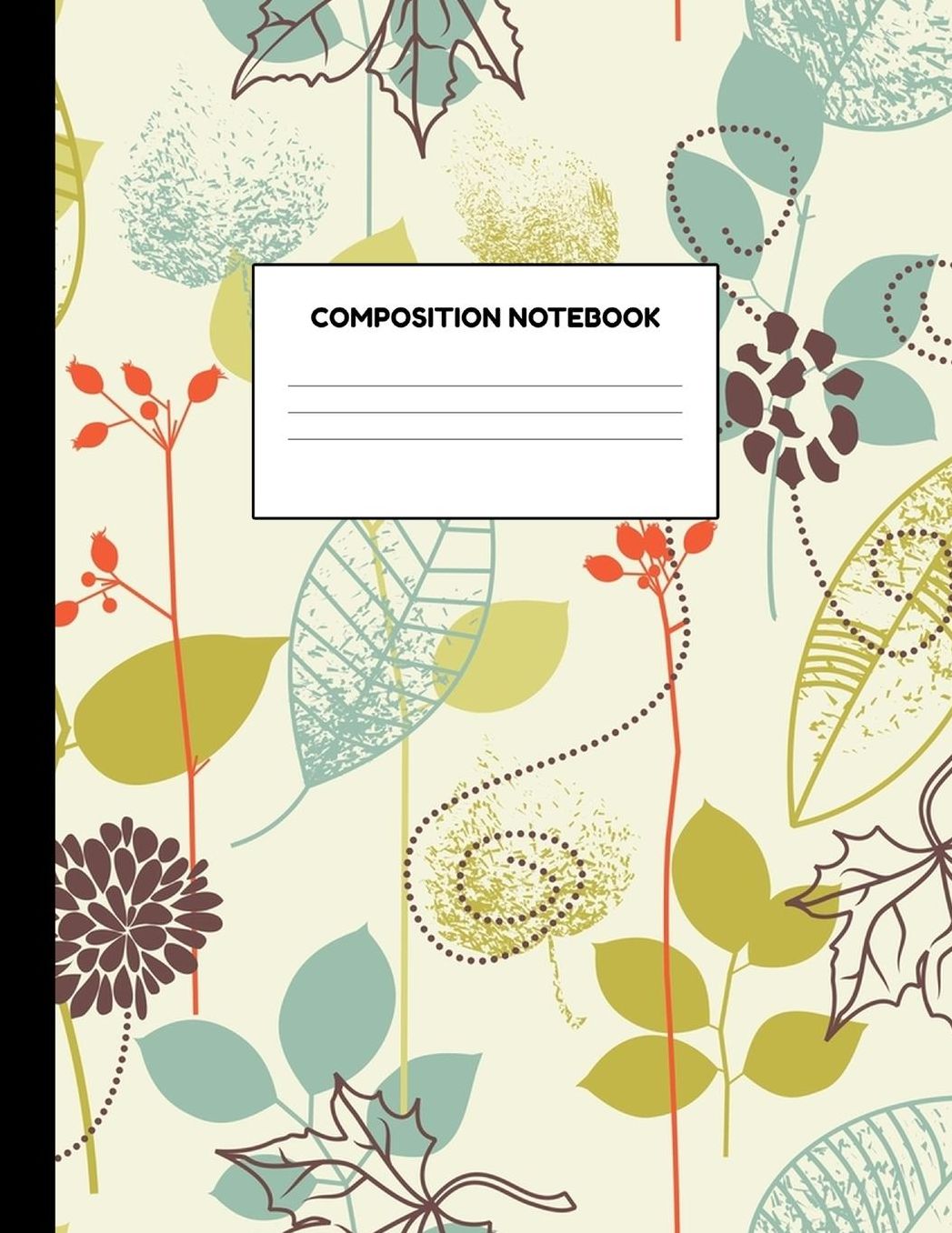 Composition Notebook: Wide Ruled Paper Notebook Journal - Blank Lined Workbook for Teens Kids Students Girls for Home School College for Writing Notes
