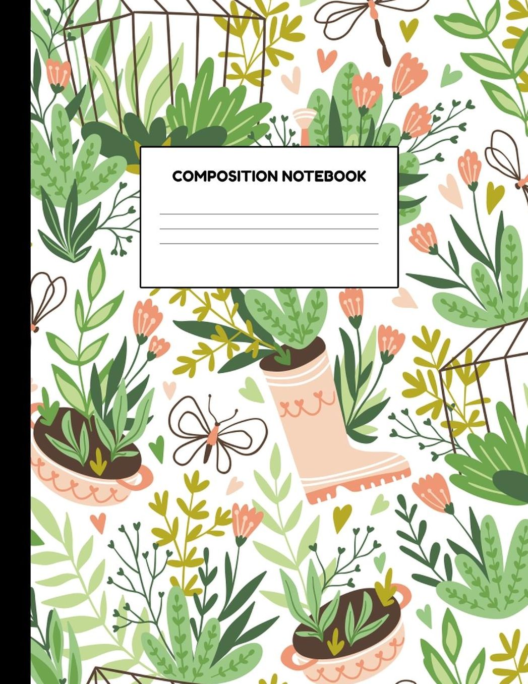 Composition Notebook: Wide Ruled Paper Notebook Journal - Blank Lined Workbook for Teens Kids Students Girls for Home School College for Writing Notes