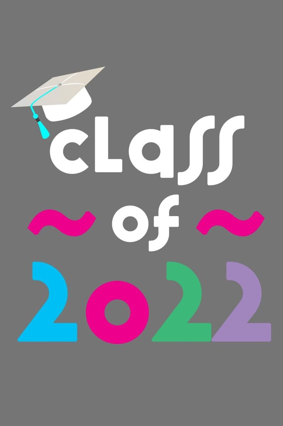 Class of 2022: Journal, 6 x 9 Notebook, 120 lined pages, grey