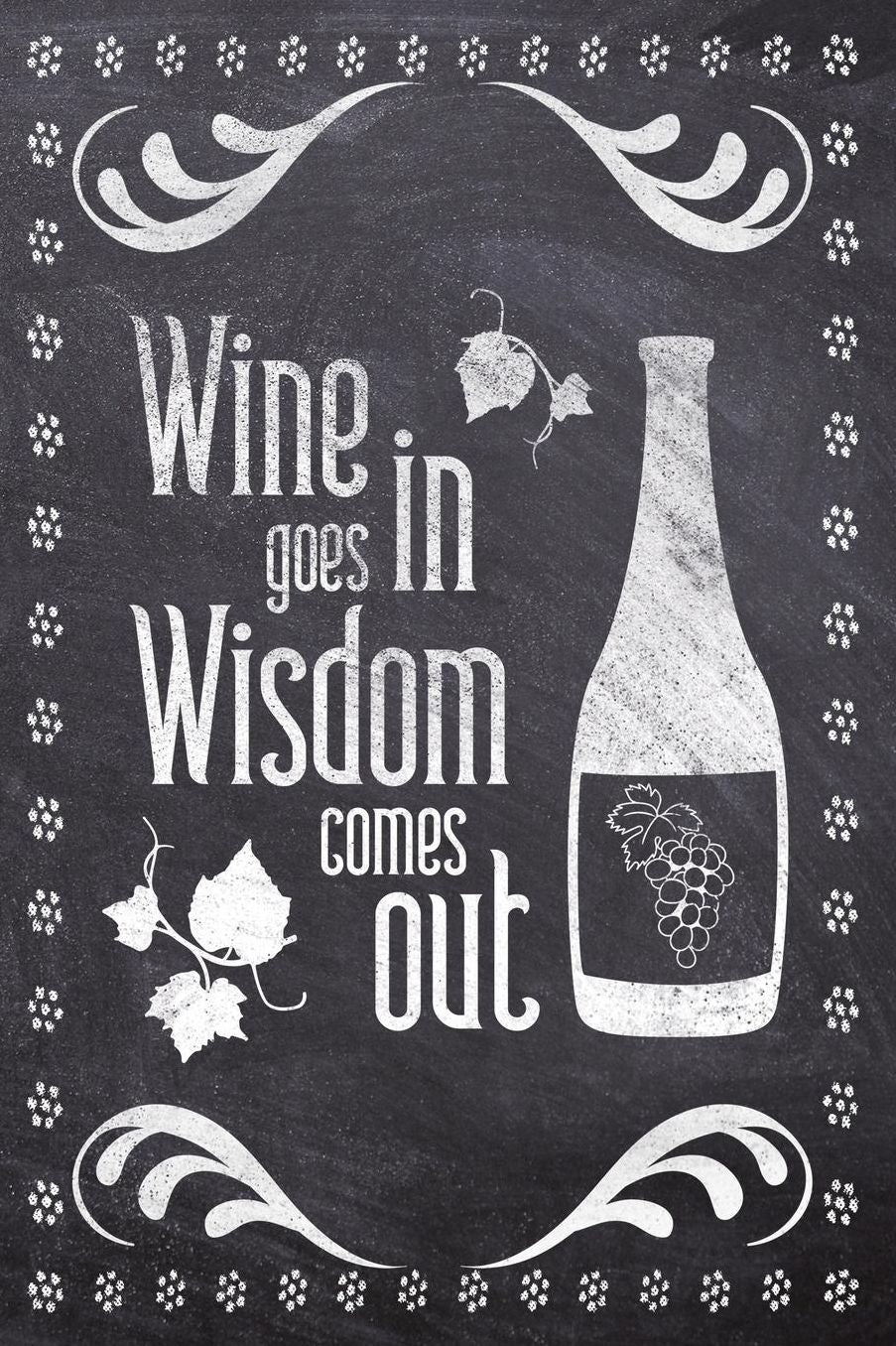 Wine Goes In Wisdom Comes Out: Wine Tasting Review/Score Handbook, Journal and Adult Coloring Book (3 Books in 1) - Compact Size 6x9 (124 Pages) Notebook for Journaling, Colouring, Writing Notes, Thoughts, Ideas, Reminders and More - Funny Saying Cover