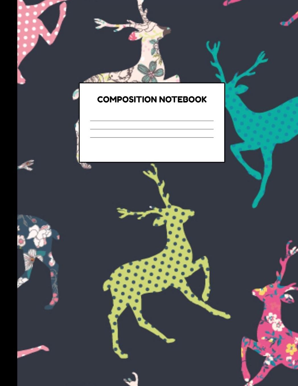 Composition Notebook: Wide Ruled Paper Notebook Journal - Blank Lined Workbook for Teens Kids Students Girls for Home School College for Writing Notes