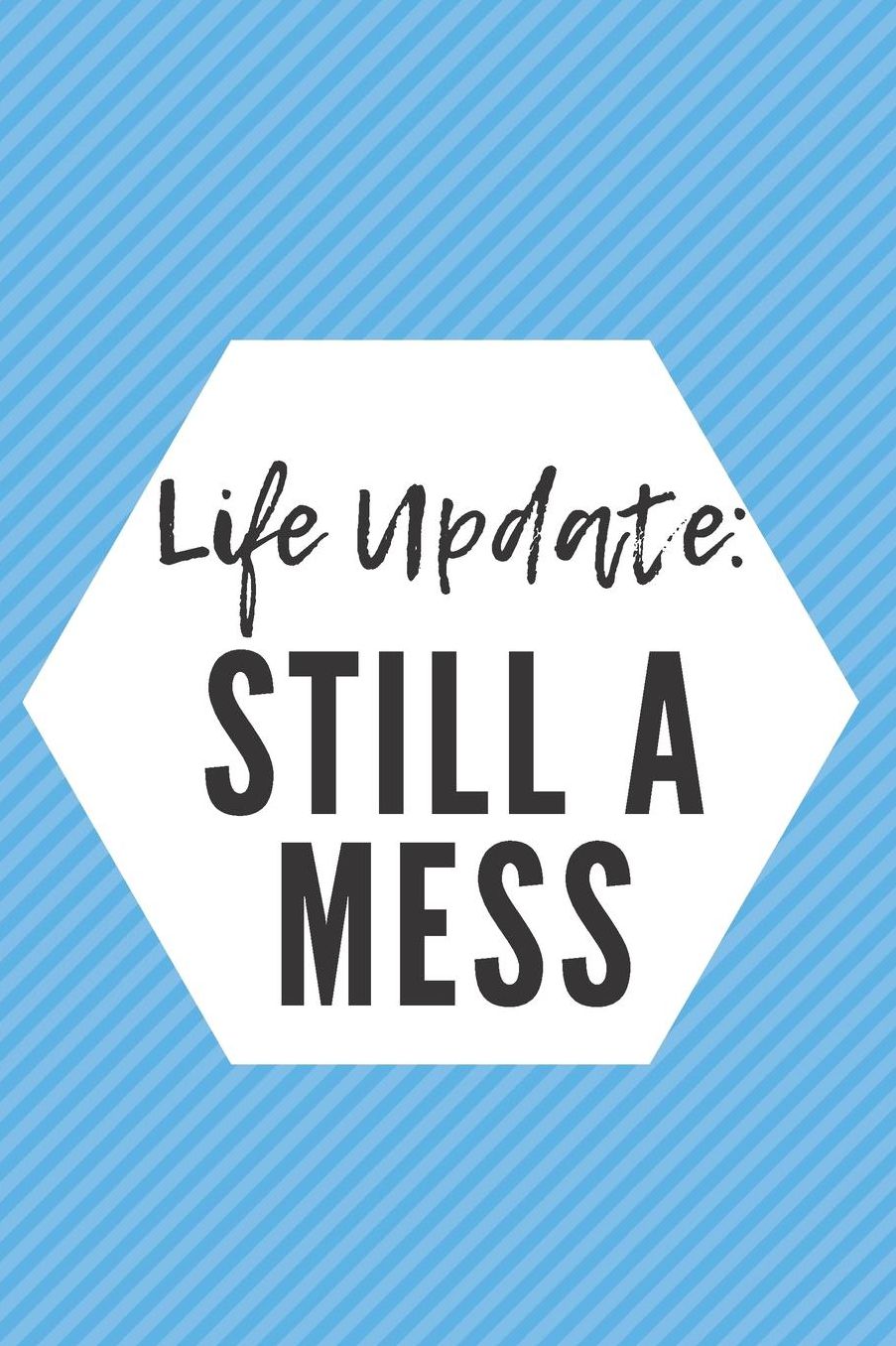 Life Update: Still A Mess: Cute Lined Journal Notebook Diary for Women to Write In Self Help Journal For Women Gag Gifts For Women