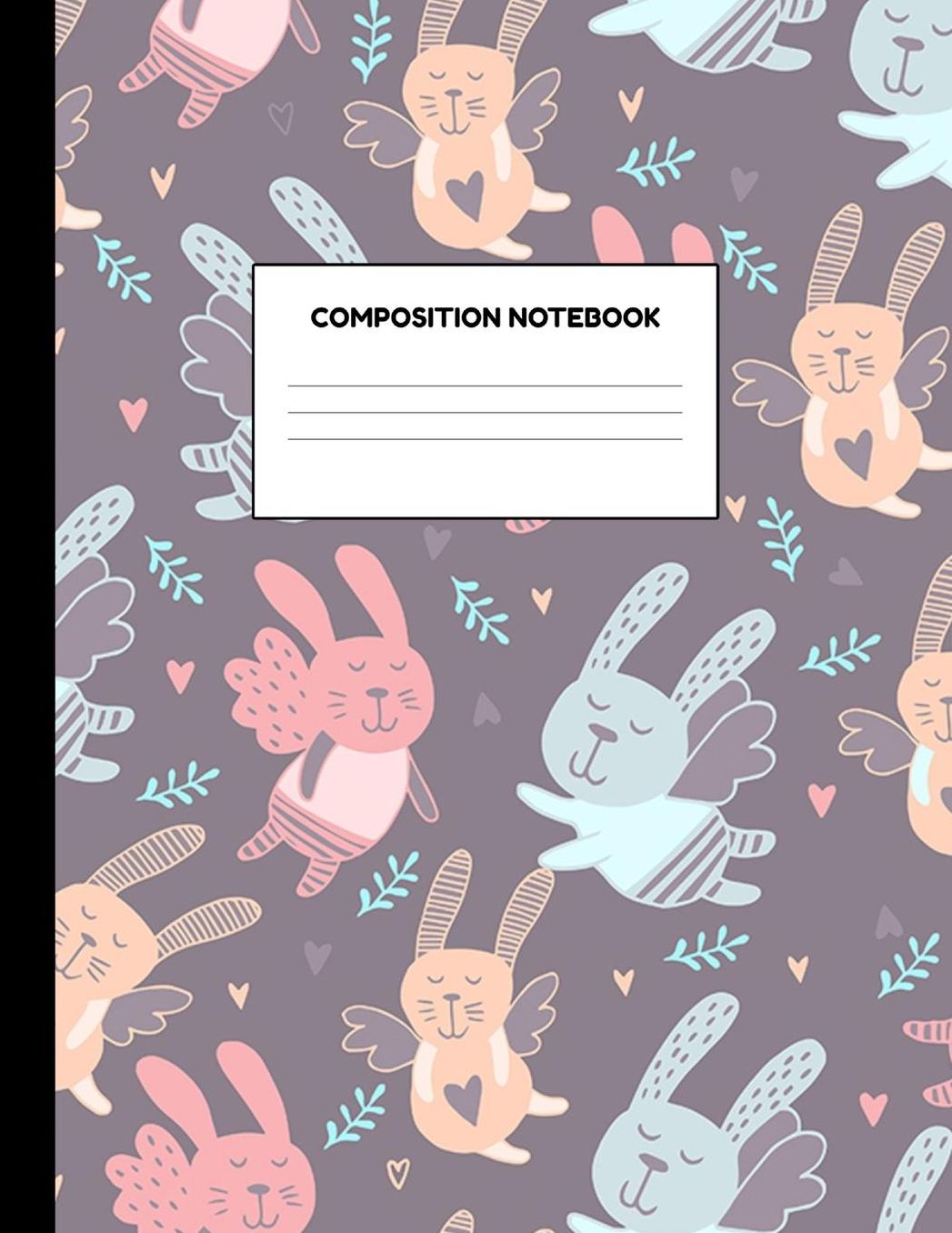 Composition Notebook: Wide Ruled Paper Notebook Journal - Blank Lined Workbook for Teens Kids Students Girls for Home School College for Writing Notes