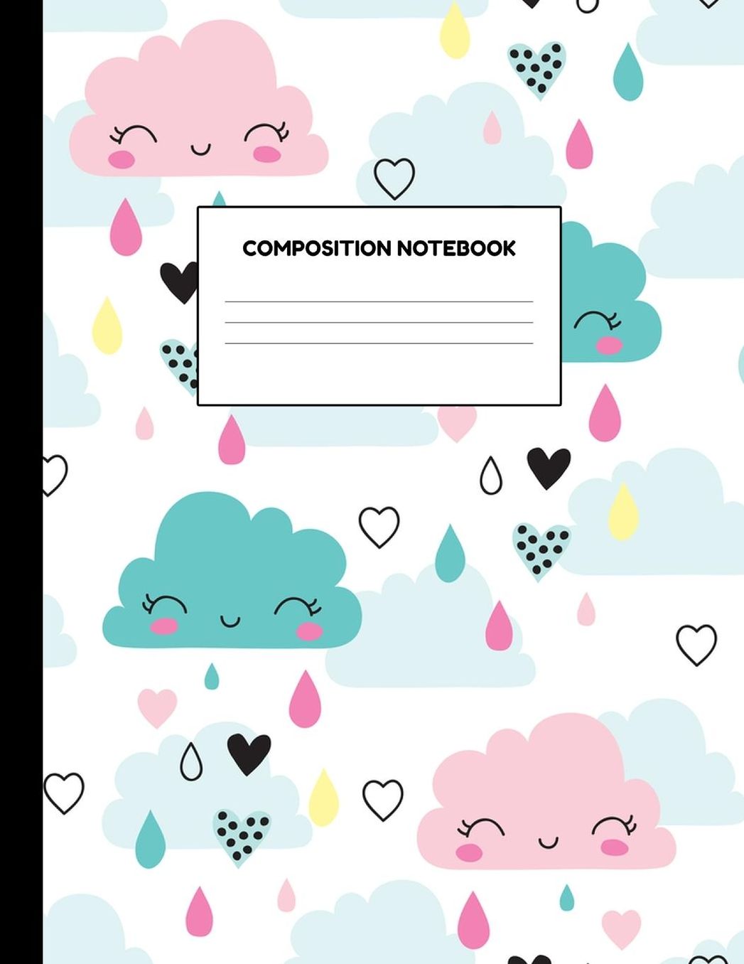 Composition Notebook: Wide Ruled Paper Notebook Journal - Blank Lined Workbook for Teens Kids Students Girls for Home School College for Writing Notes