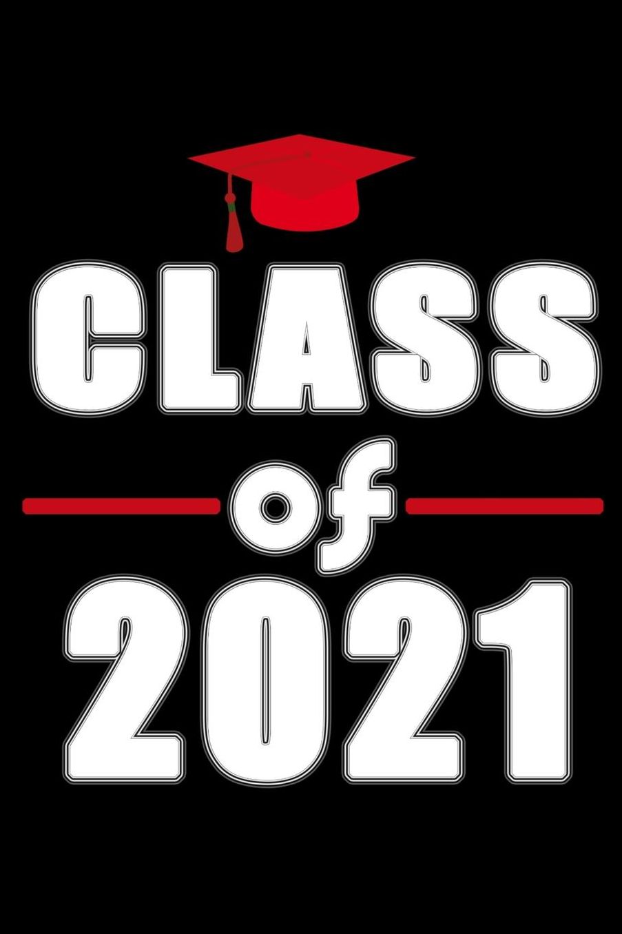 Class of 2021: Weekly Planner, 6 x 9 Notebook, 120 lined pages, Black