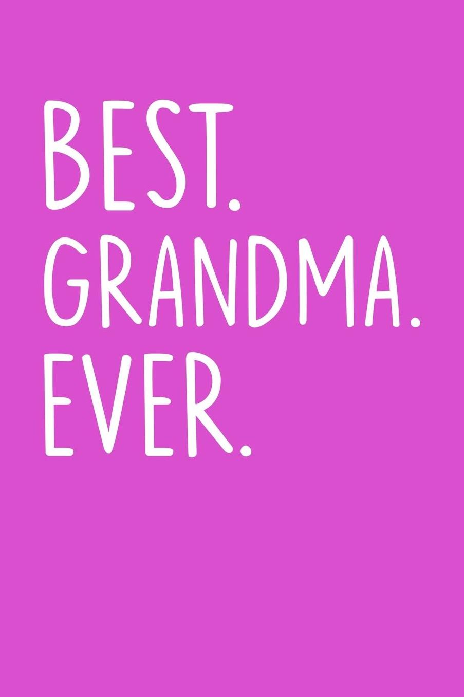 Grandma: Pink Journal, Notebook, And Diary Note Book
