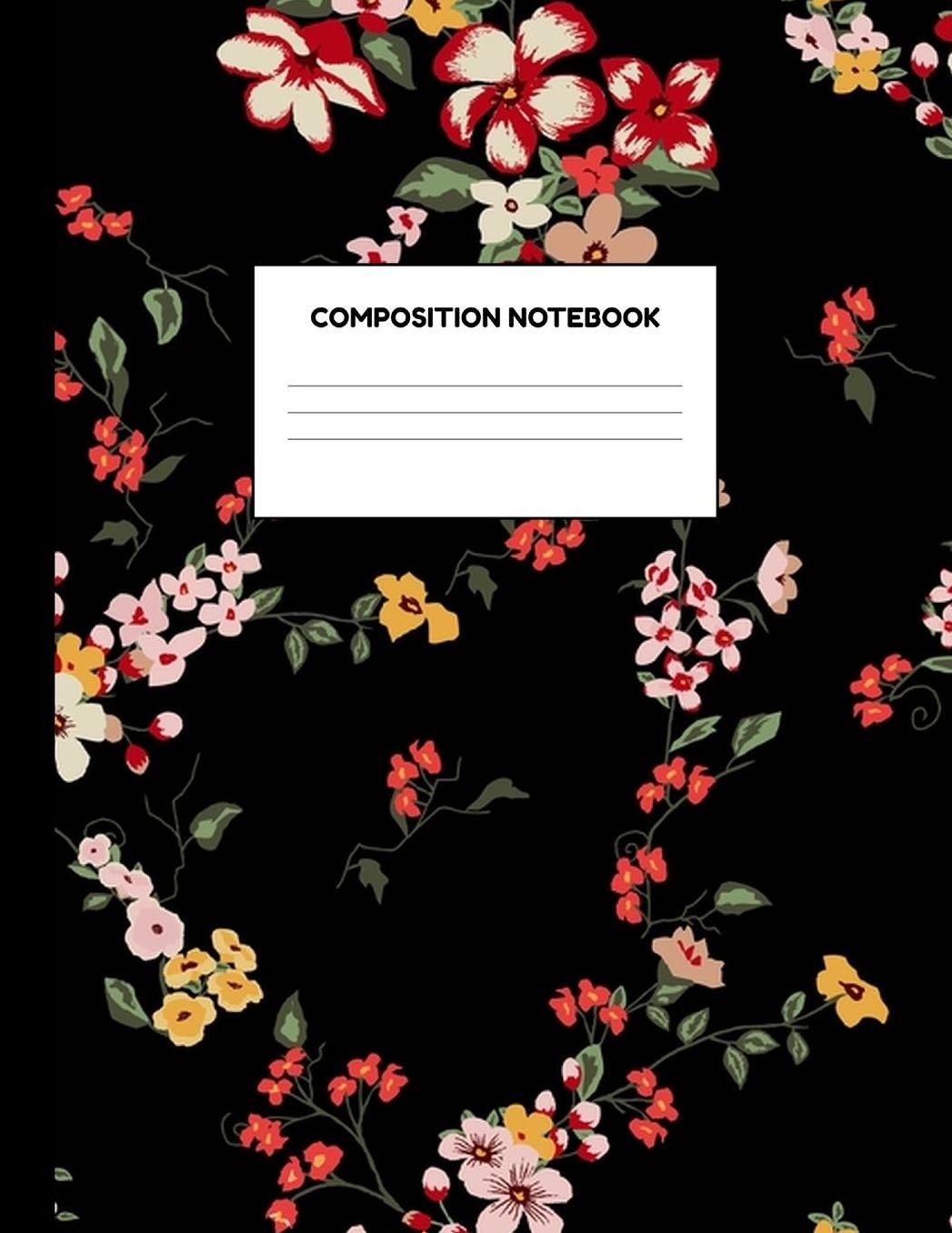 Composition Notebook: Wide Ruled Paper Notebook Journal - Blank Lined Workbook for Teens Kids Students Girls for Home School College for Writing Notes