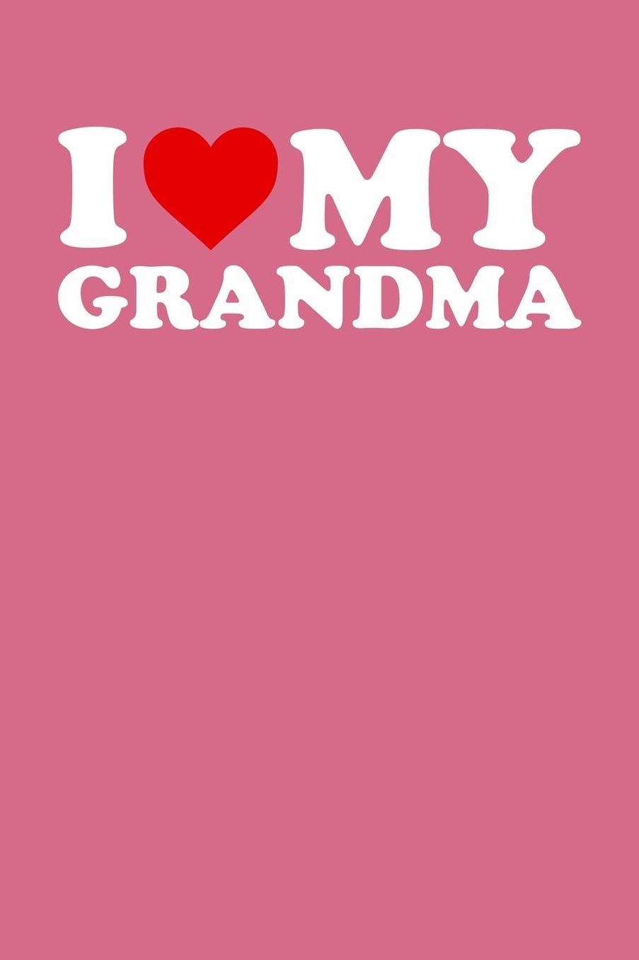 Grandma: Pink Journal, Notebook, And Diary Note Book