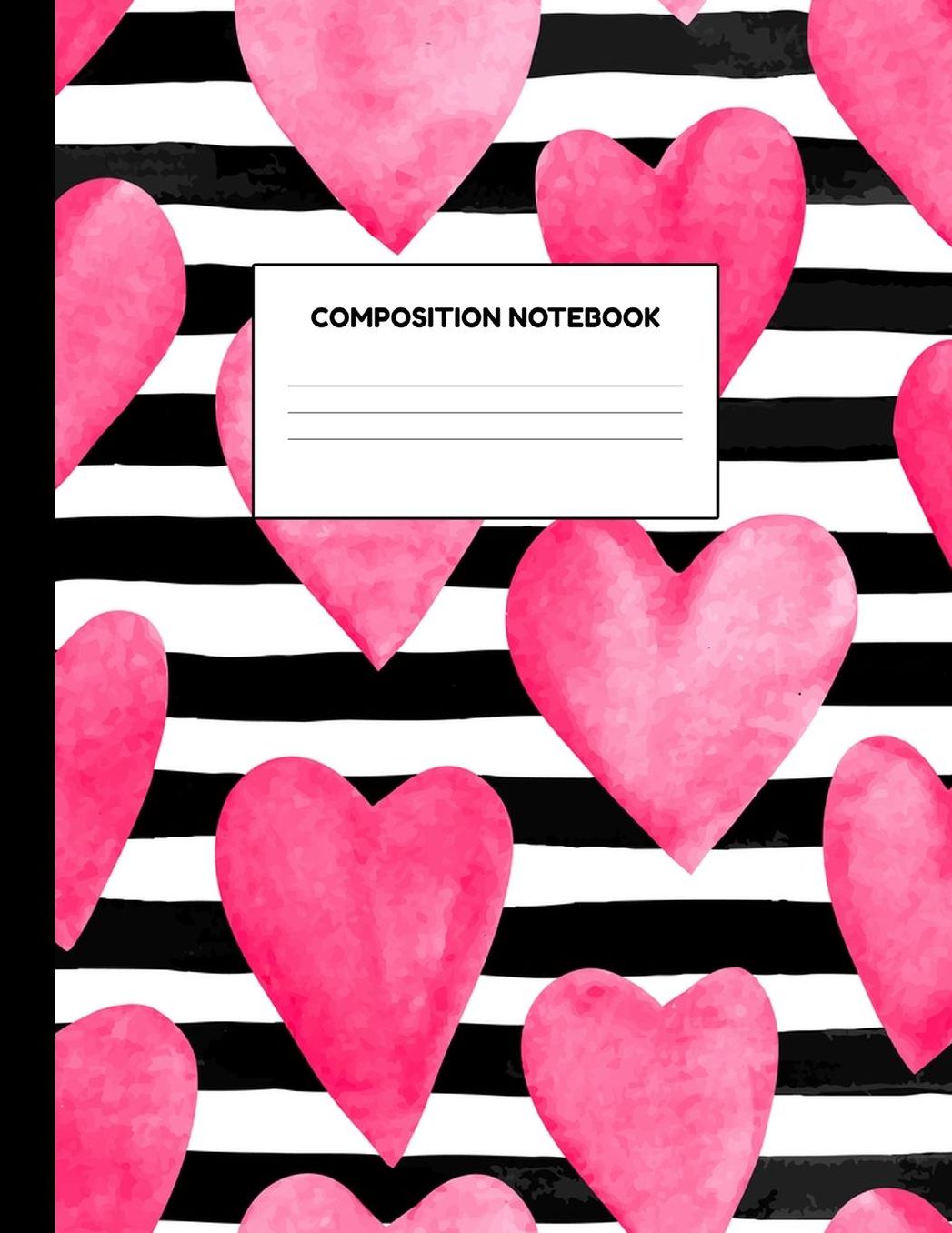 Composition Notebook: Wide Ruled Paper Notebook Journal - Blank Lined Workbook for Teens Kids Students Girls for Home School College for Writing Notes