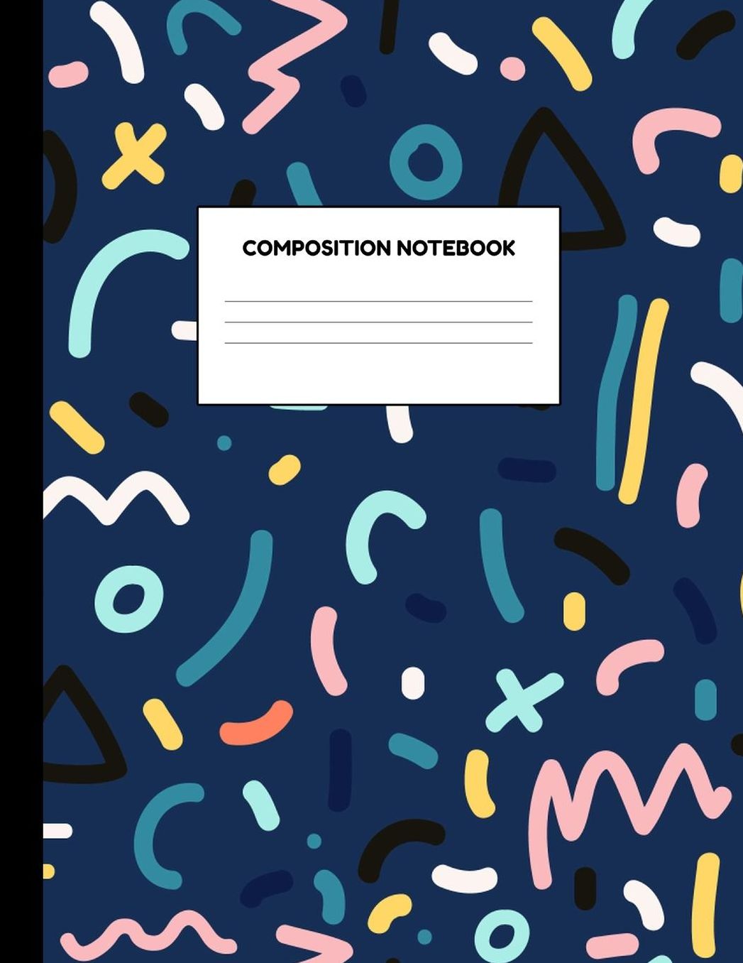 Composition Notebook: Wide Ruled Paper Notebook Journal - Blank Lined Workbook for Teens Kids Students Girls for Home School College for Writing Notes