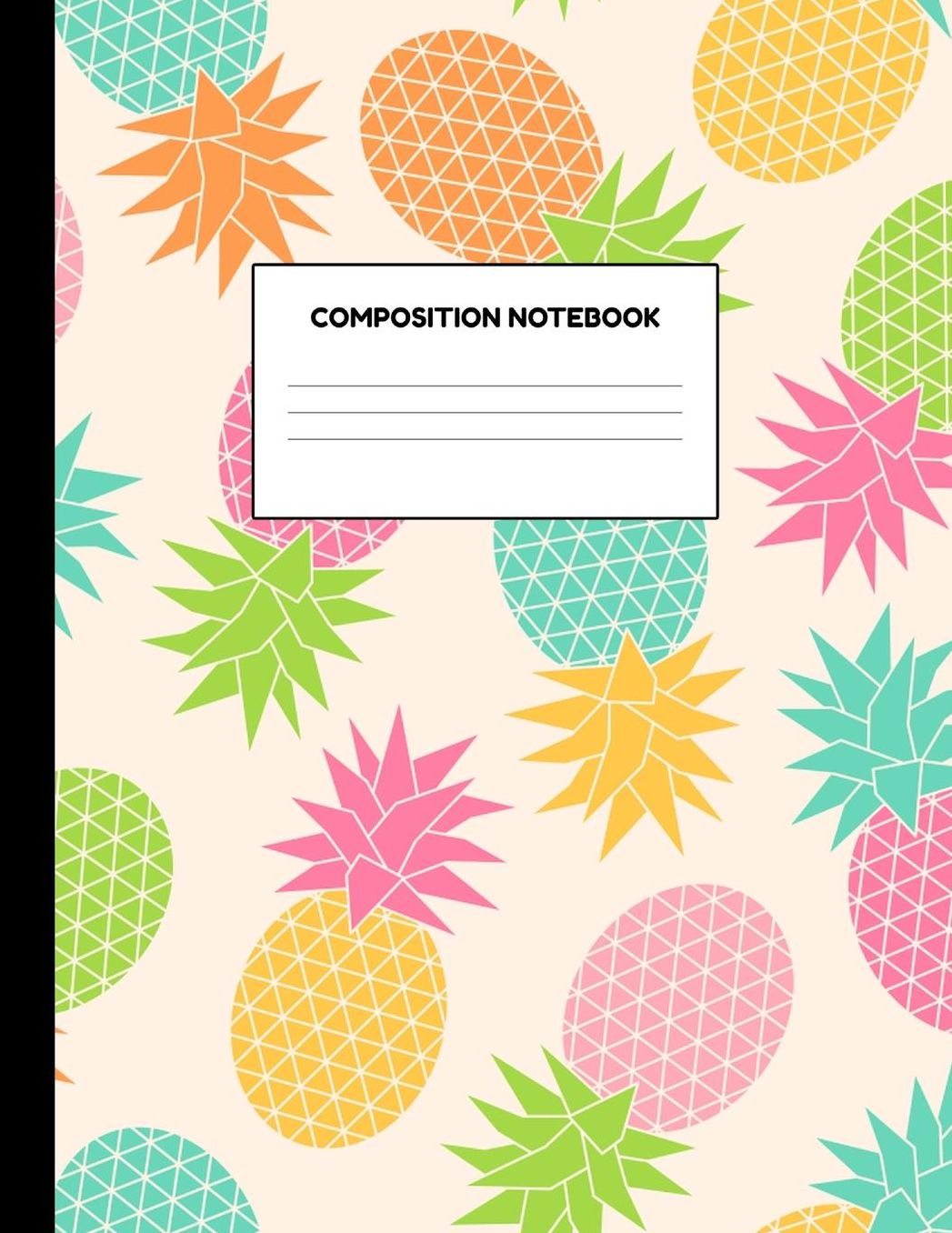 Composition Notebook: Wide Ruled Paper Notebook Journal - Blank Lined Workbook for Teens Kids Students Girls for Home School College for Writing Notes