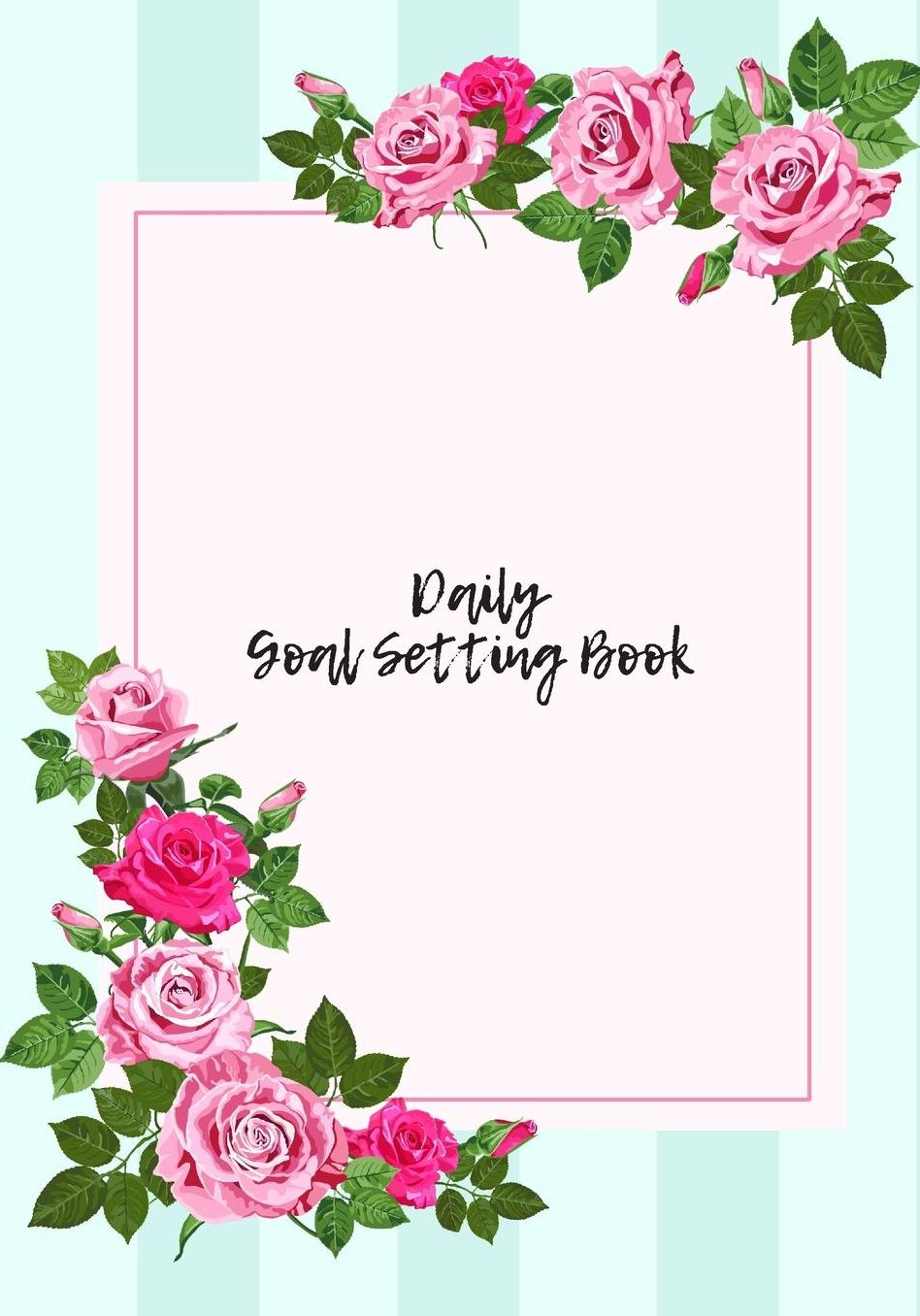 Daily goal setting book: Blank Ruled Notebook and Office Journal Entries Manager or Co-Worker writing pad Personal goal setting book