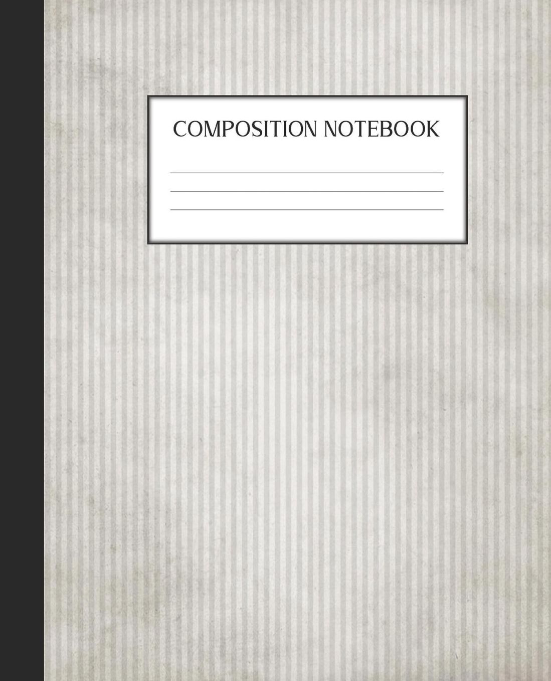 Composition Notebook: Wide Ruled Notebook Skull Lace Lined Journal 100 Pages 7.5 x 9.25 School Subject Book Notes Student Gift Kids Teenager Adult Teacher