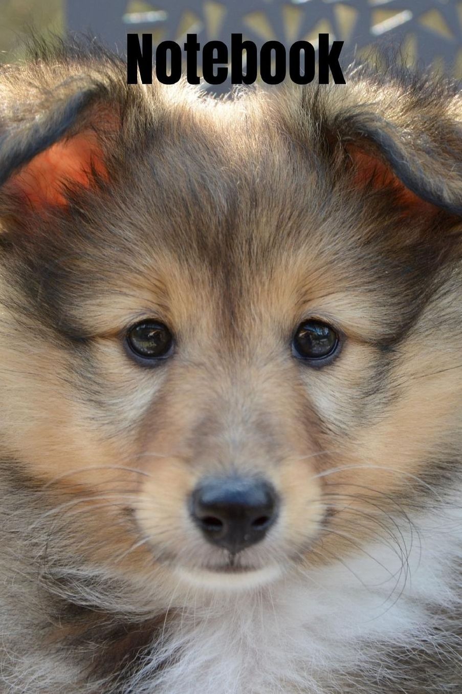 Notebook: Notebook / Planner / Journal / Diary with lovely Puppy Dog Cover - 120 pages - 6x9 - wide ruled paper