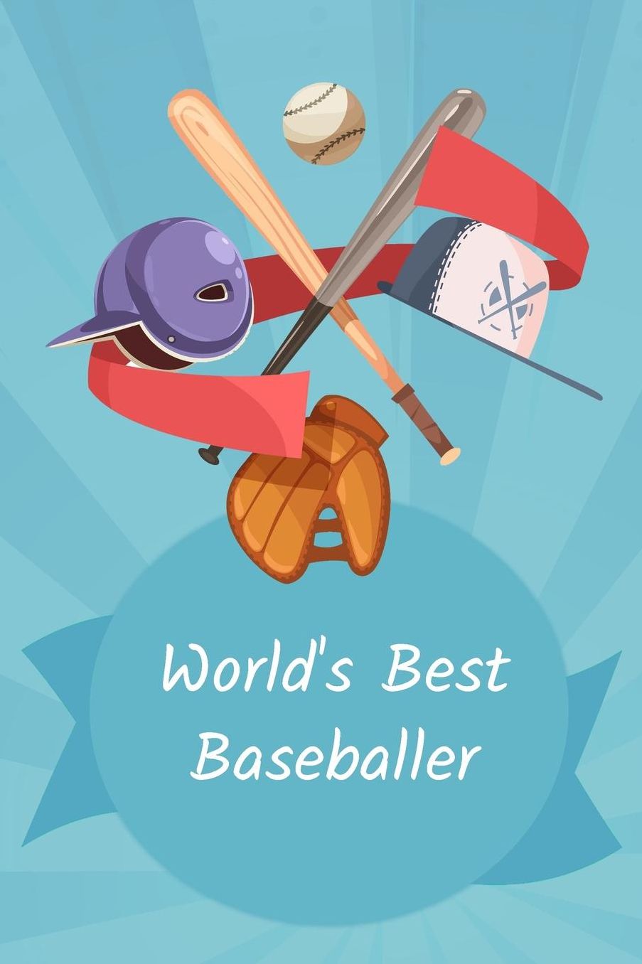Thick Journal - Baseball Accessories for Boys Girls (119 Pages)