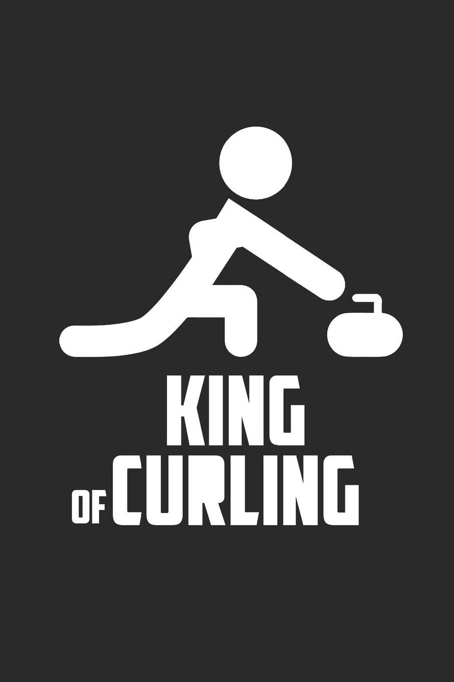 King of Curling: Curl Notizbuch Curling Notebook Sport Journal 6x9 kariert squared
