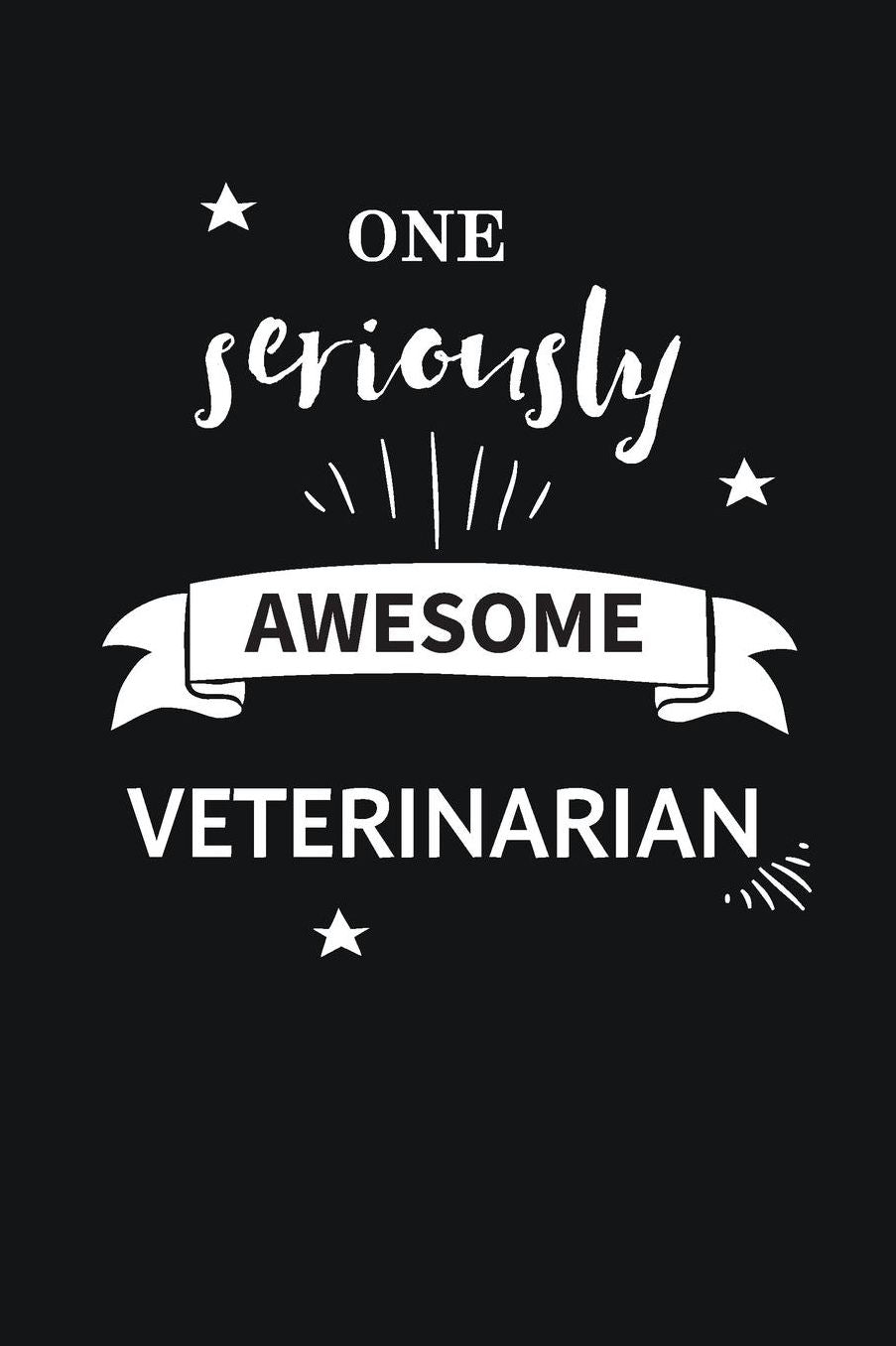 Awesome Veterinarian Notebook Blank Lined Gift Journal