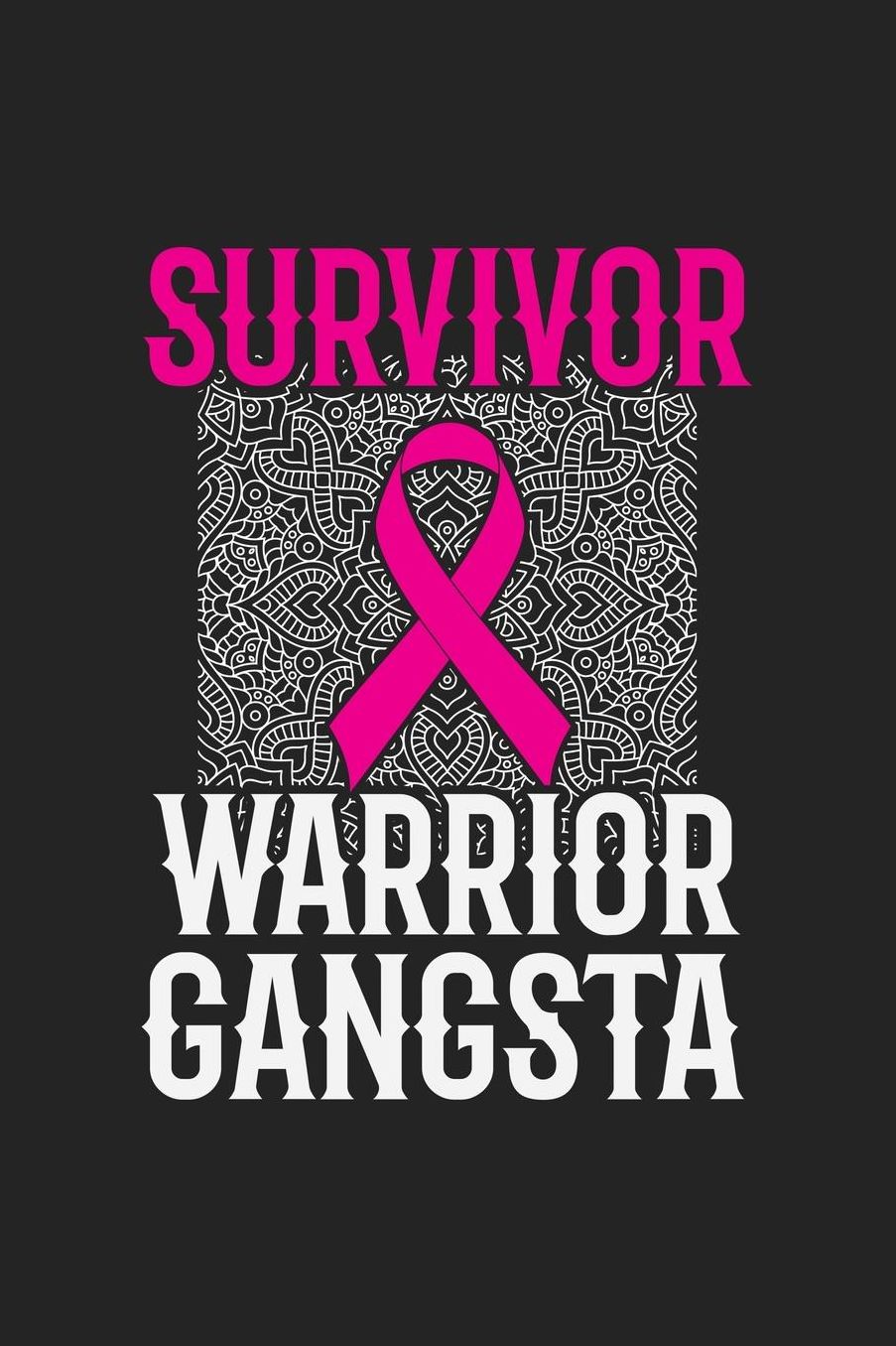 Survivor Warrior Gangsta: Jot down your notes in this colleged ruled notebook
