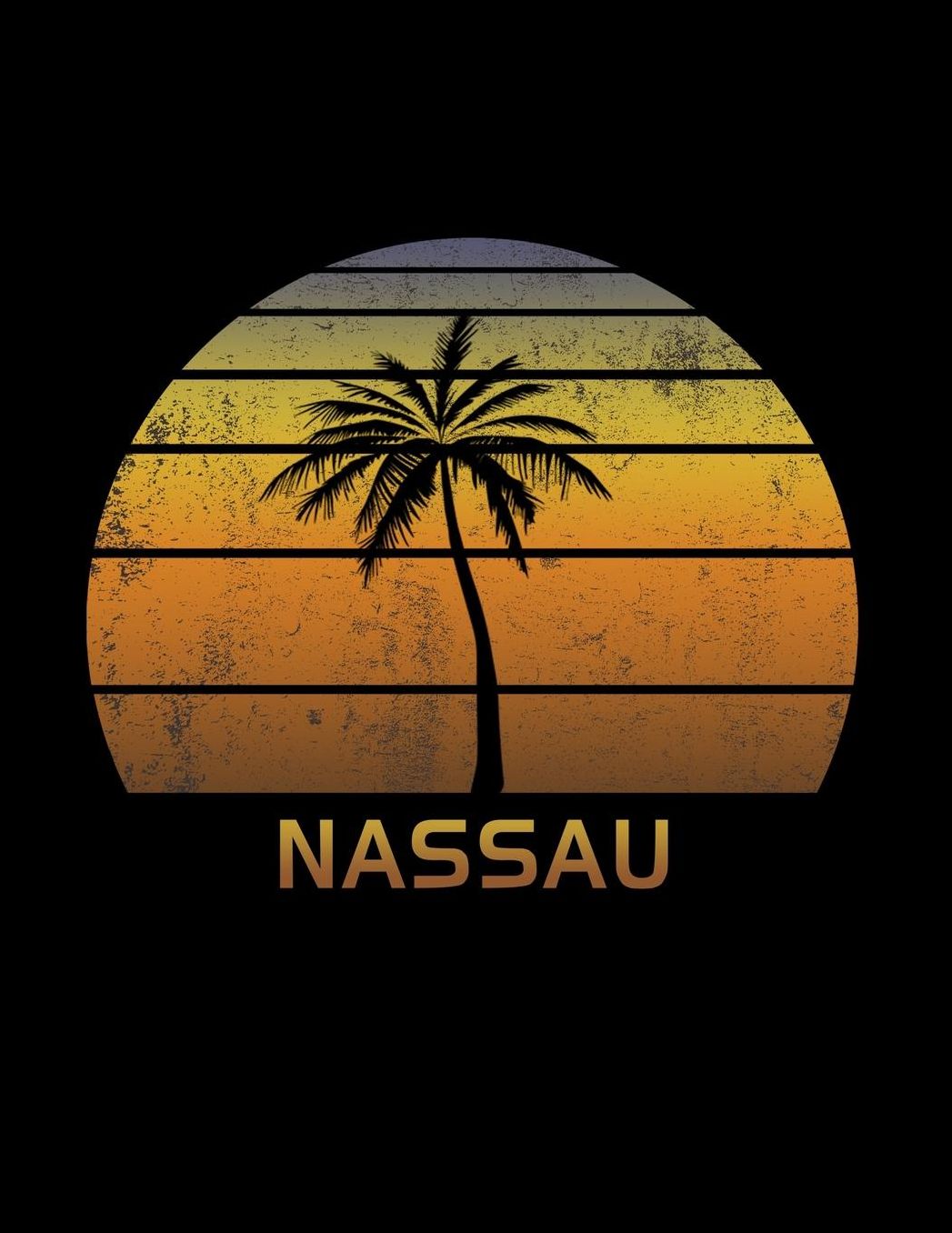 Nassau: Bahamas Notebook Lined College Ruled Paper For Taking Notes. Stylish Journal Diary 8.5 x 11 Inch Soft Cover. For Home, Work Or School.