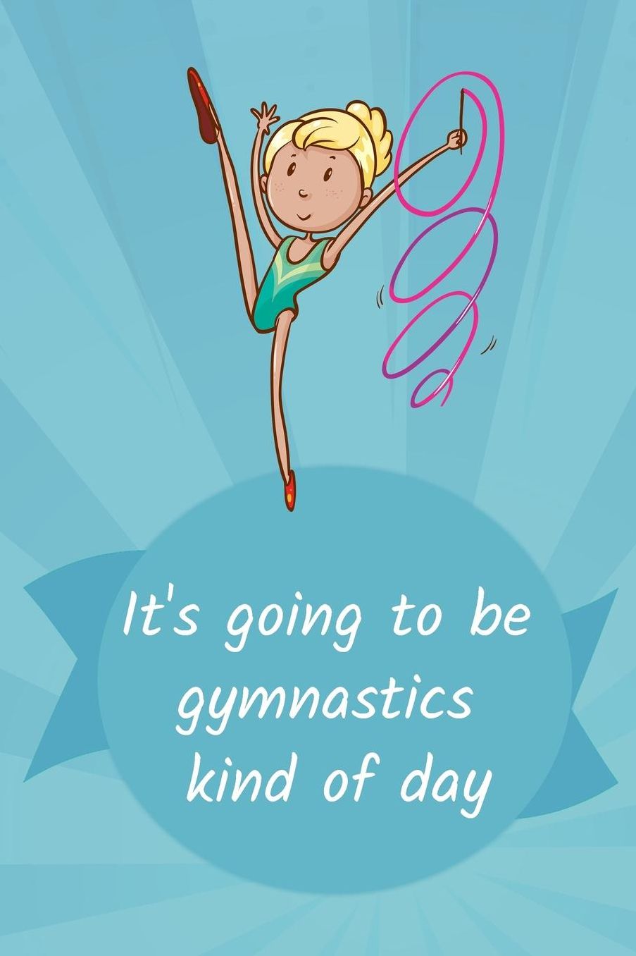 Thick Journal - Gymnast Gymastics Gifts Accessories Items for Girls (119 Pages)