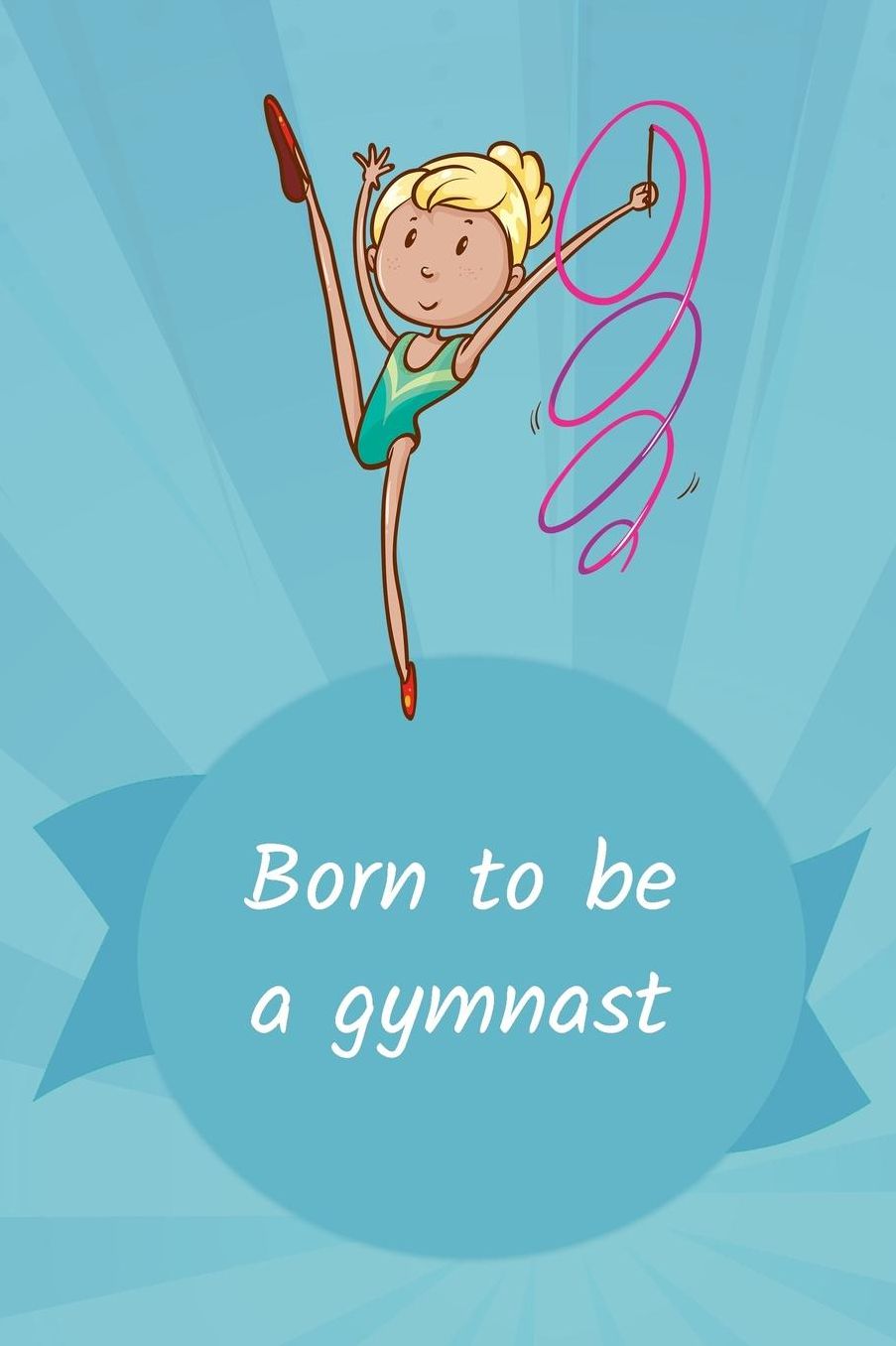 Thick Journal - Gymnast Gymastics Gifts Accessories Items for Girls (119 Pages)
