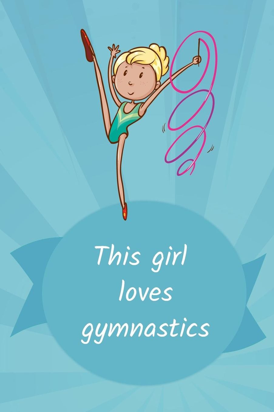 Thick Journal - Gymnast Gymastics Gifts Accessories Items for Girls (119 Pages)