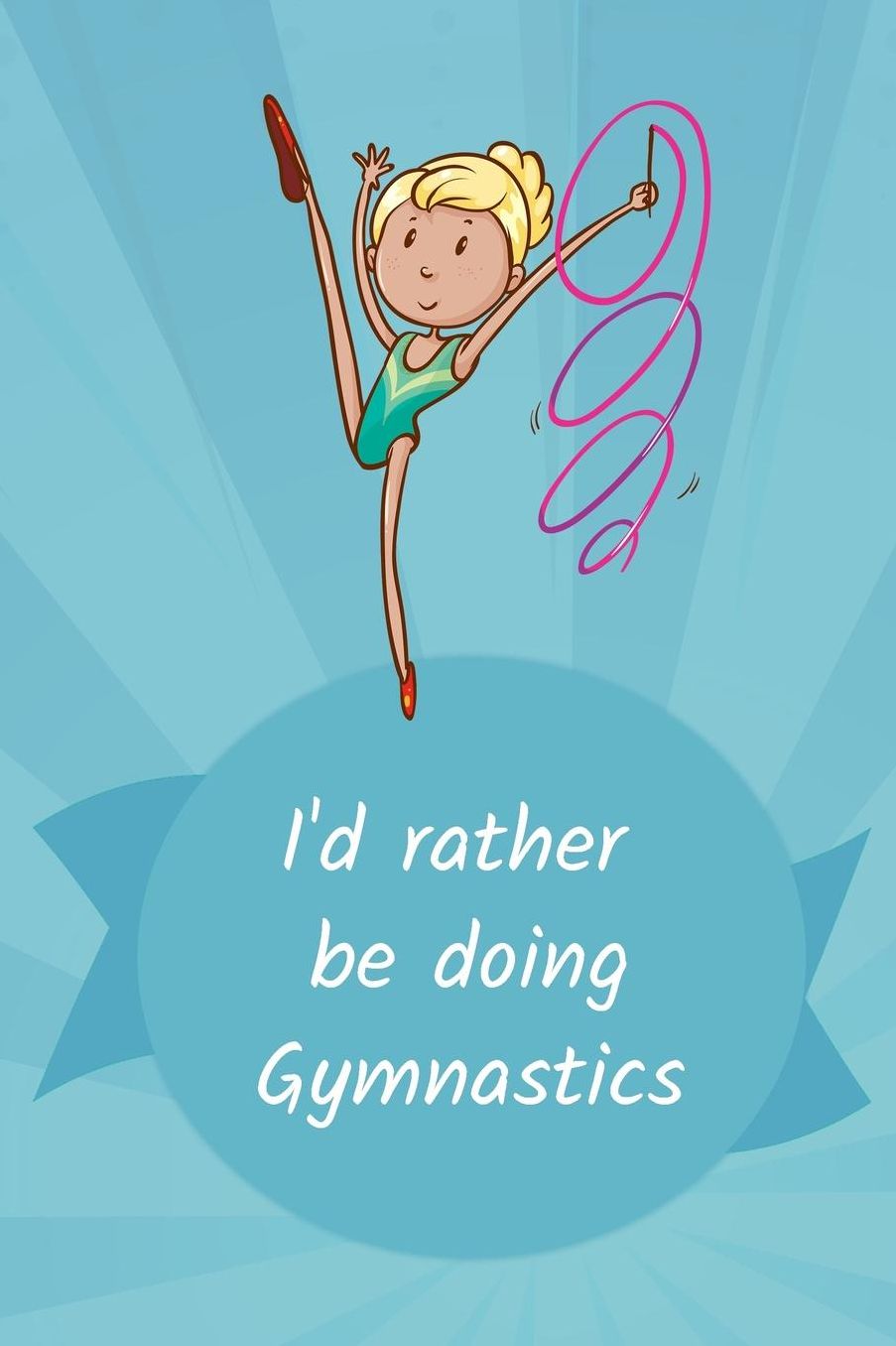 Thick Journal - Gymnast Gymastics Gifts Accessories Items for Girls (119 Pages)