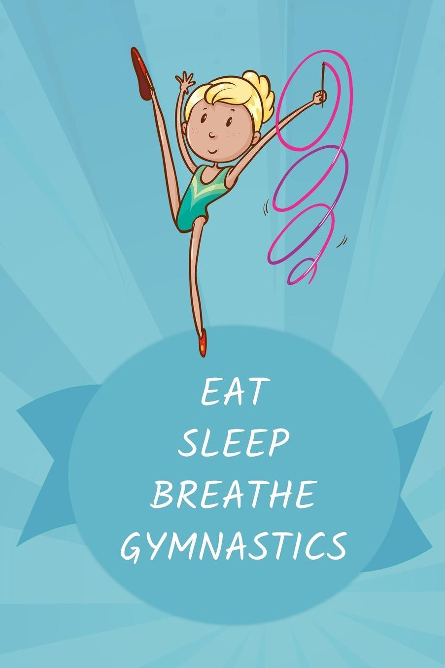 Thick Journal - Gymnast Gymastics Gifts Accessories Items for Girls (119 Pages)