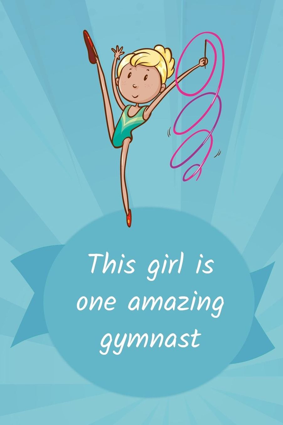 Thick Journal - Gymnast Gymastics Gifts Accessories Items for Girls (119 Pages)