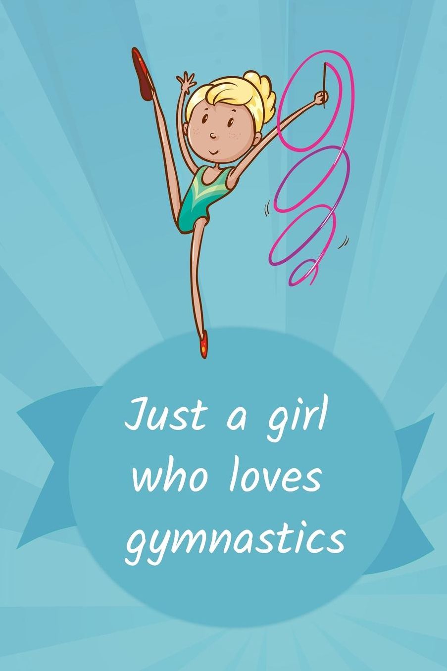 Thick Journal - Gymnast Gymastics Gifts Accessories Items for Girls (119 Pages)