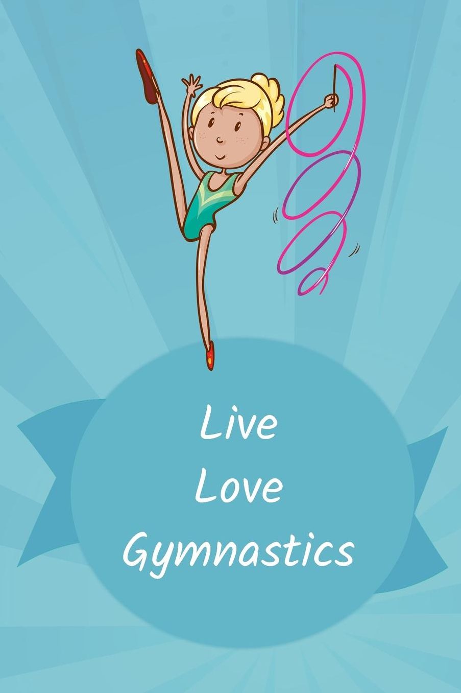 Thick Journal - Gymnast Gymastics Gifts Accessories Items for Girls (119 Pages)