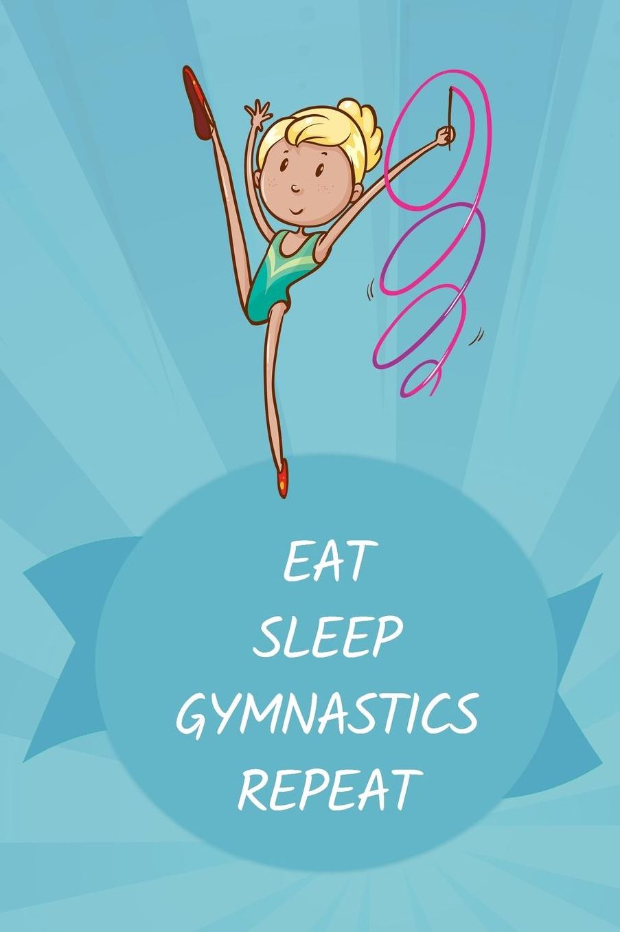 Thick Journal - Gymnast Gymastics Gifts Accessories Items for Girls (119 Pages)