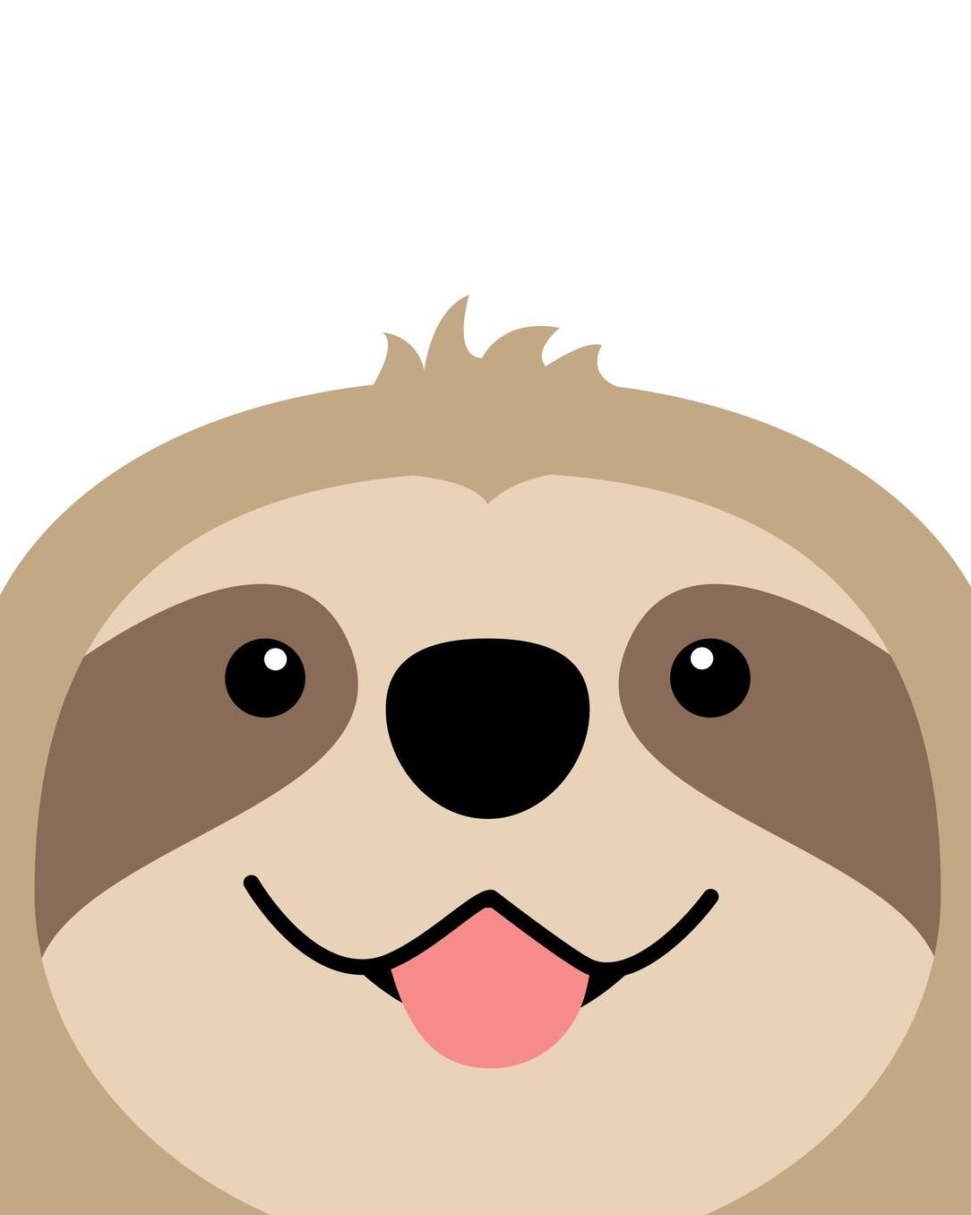 2020 One Year Planner: Sloth is Watching! Fun Minimalist Design 12-Month Organizer with Daily/Weekly/Monthly Views, Inspirational Quotes, Habit Tracker, Vision Board, Dot Bullet Grid and Lined Notes Pages