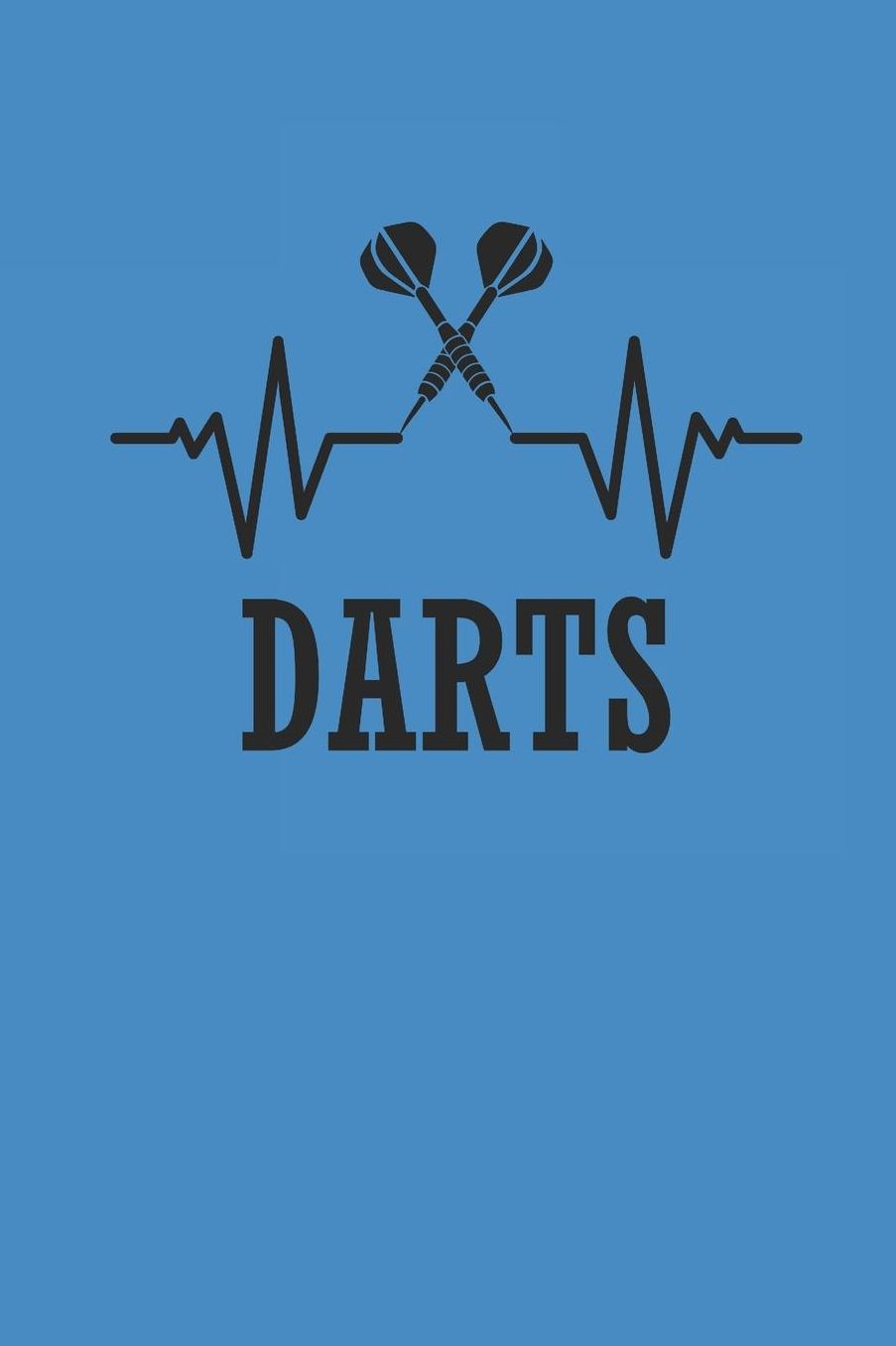 Darts: NOTIZBUCH Dart Journal Darts Notebook 6x9 squared kariert