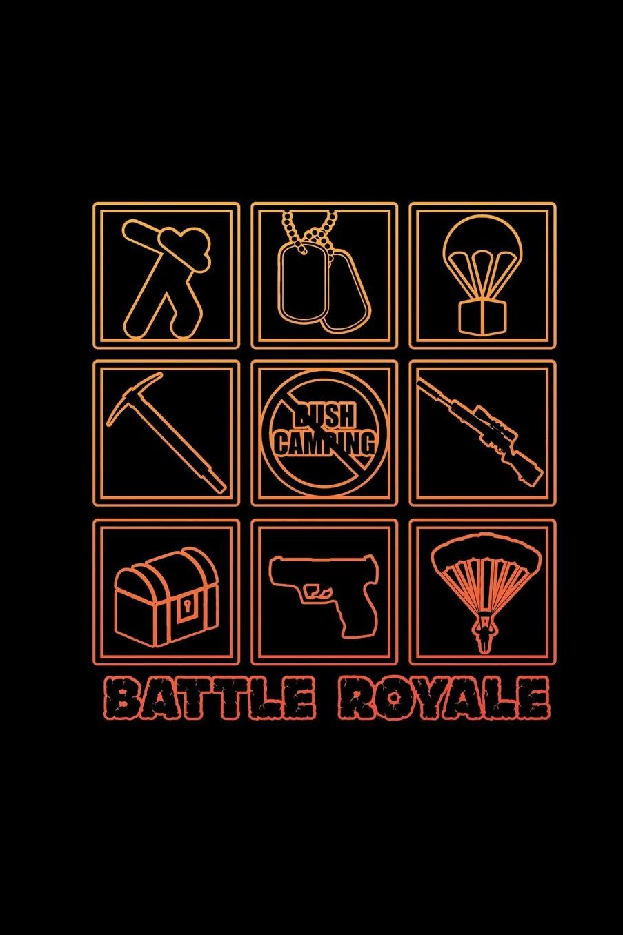 Battle Royale: 6x9 Dotgrid Notebook Funny Gaming Lover & Gamer Gifts Gaming Desk Stuff Journal & Planner