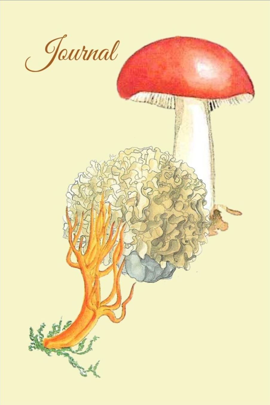 Journal: Journal - Mushroom Notebook: 100 Pages, College Ruled, 6 x 9 (Great Gift for Friends, Family Members, Students & Teachers or an Excellent Journal)