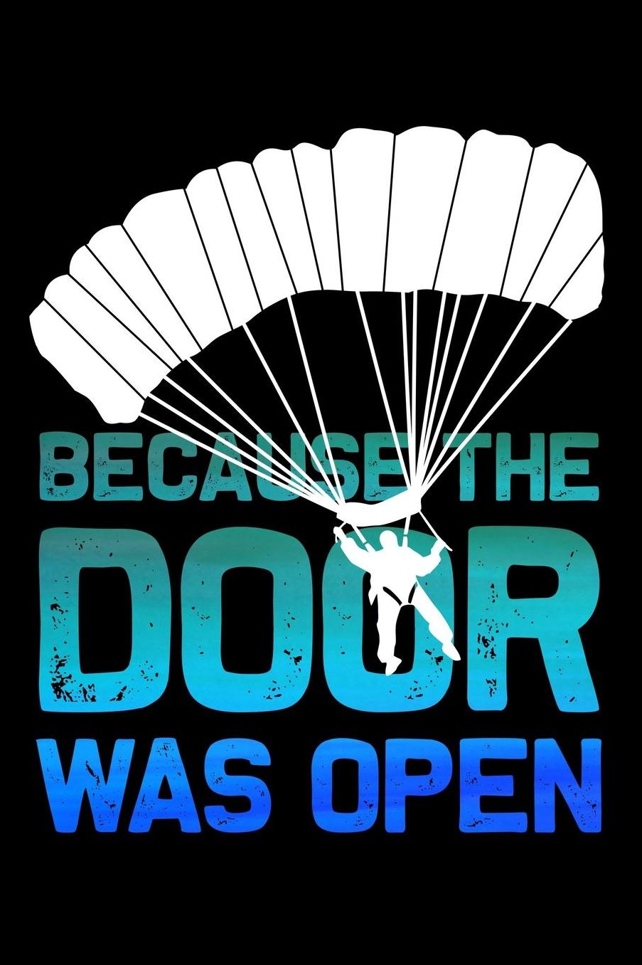 Because the door was open: Composition Journal Notebook Wide Ruled with 100 lined pages for you as budget planner or password organizer or your kids as a back to school or kindergarten gift