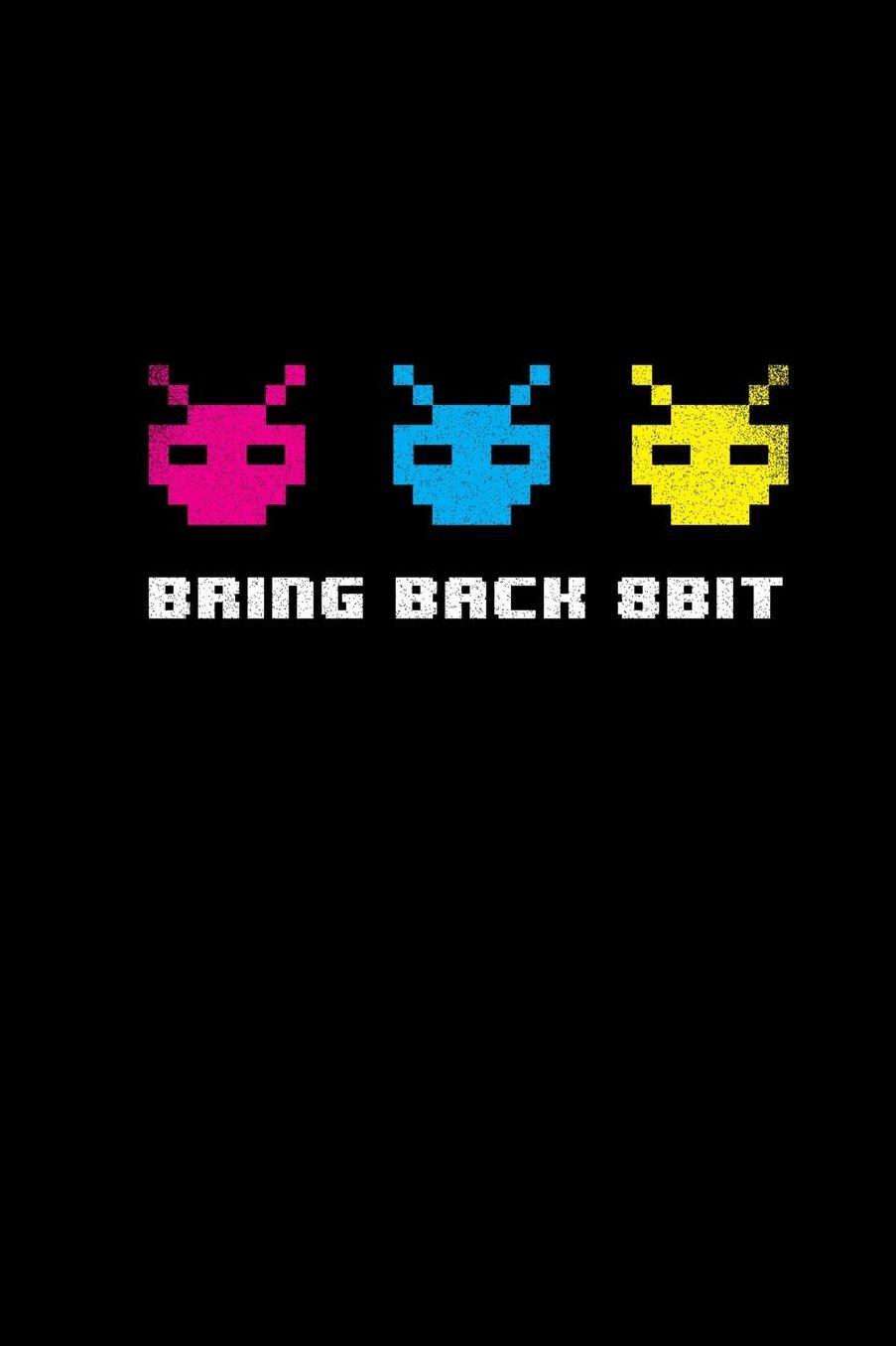Bring Back 8Bit: 6x9 Dotgrid Notebook Funny Gaming Lover & Gamer Gifts Gaming Desk Stuff Journal & Planner