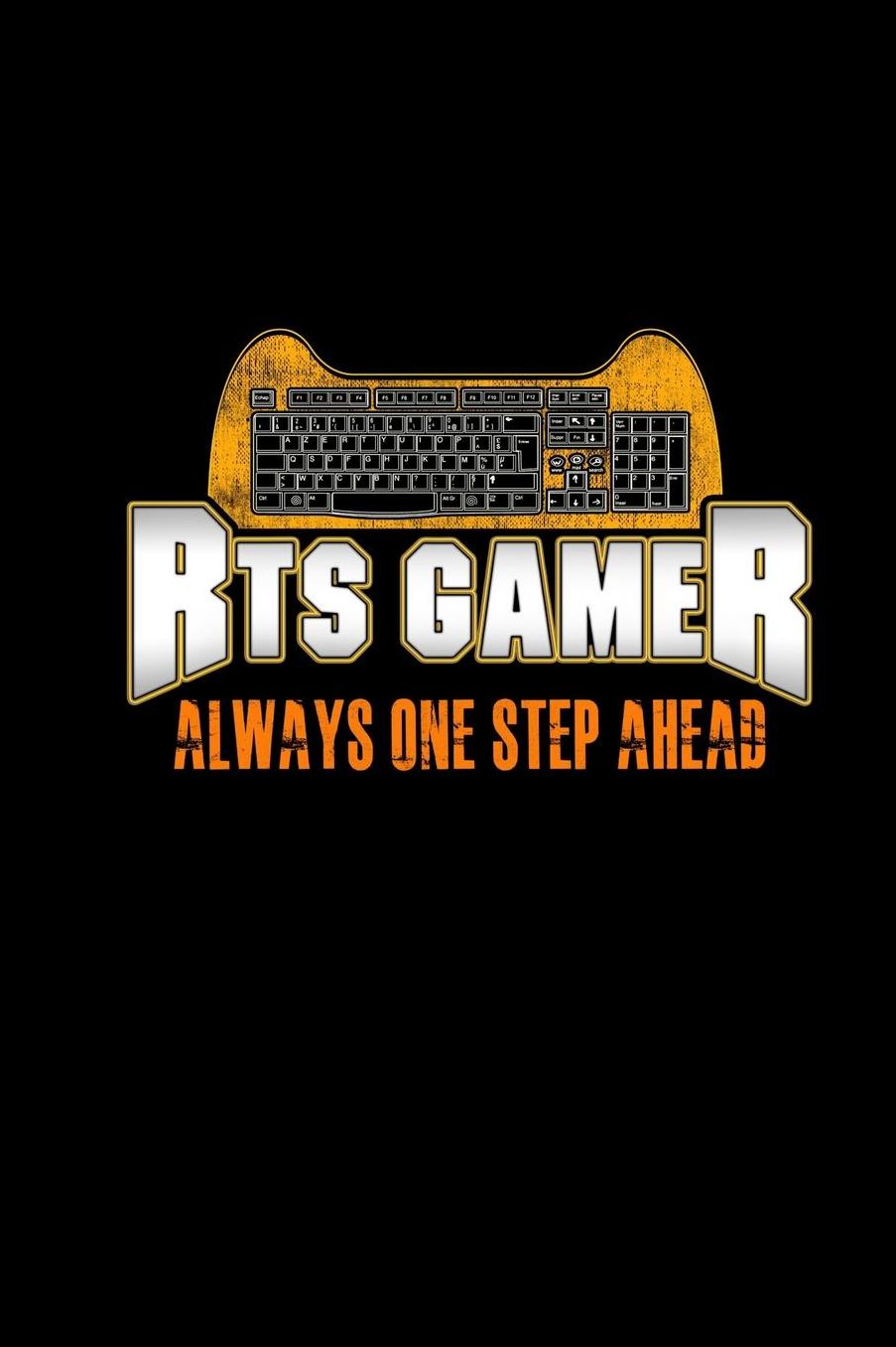 RTS Gamer Always One Step Ahead: 6x9 Dotgrid Notebook For RTS Gamer Funny Gaming Geeks & Nerds Journal Diary Video Gaming Online Games